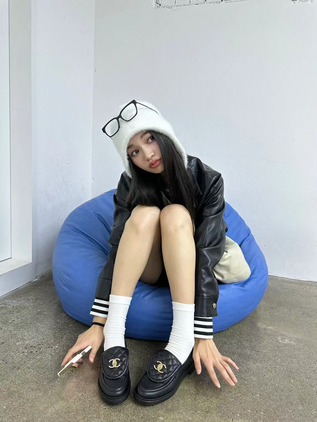 CHANE1 高品質クラシックフラップローファー【50％割引+送料無料】