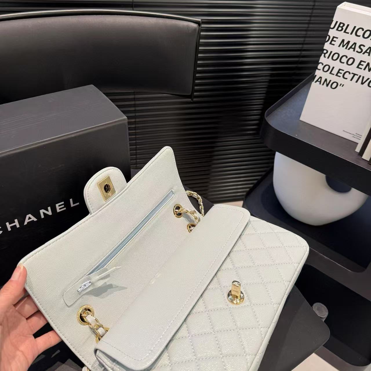 CHANE1 CF シングルショルダー クロスボディ チェーンバッグ【 50%割引+送料無料】