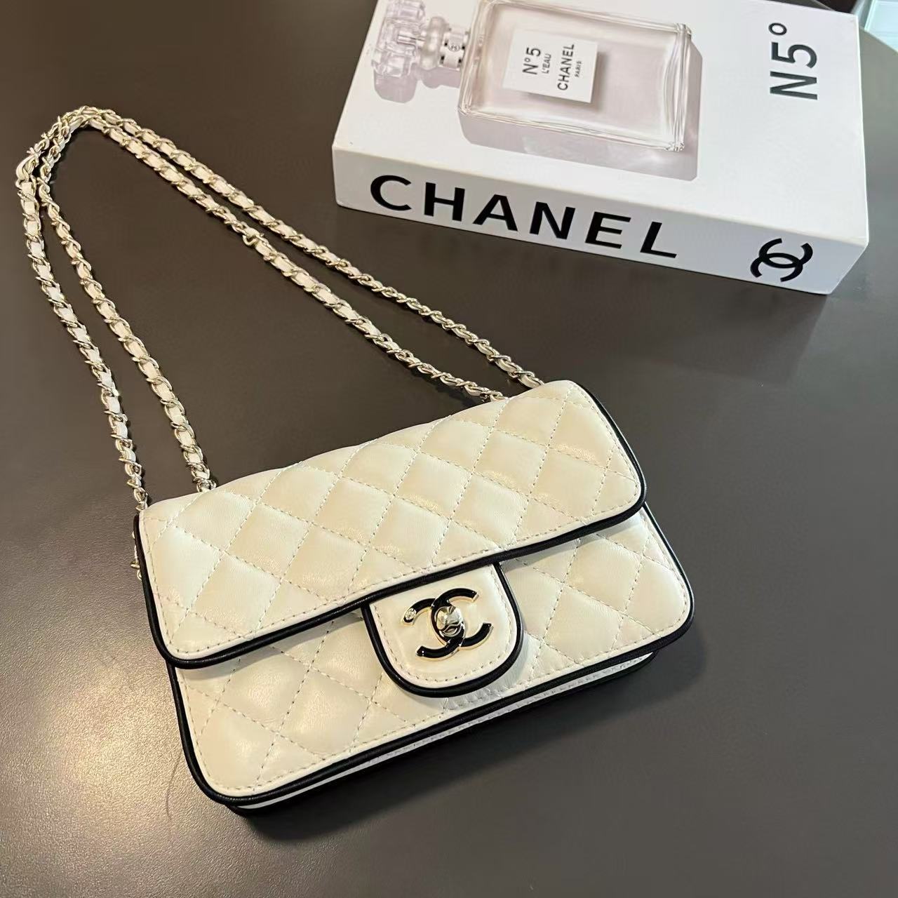CHANE1 カラーブロックショルダークロスボディバッグ【 50％割引+送料無料】