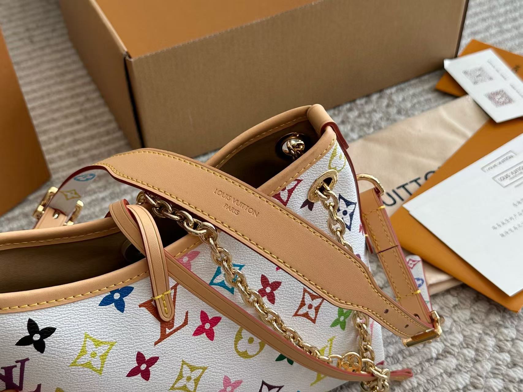 LV carryall bbチェーンバッグ【 50％割引+送料無料】