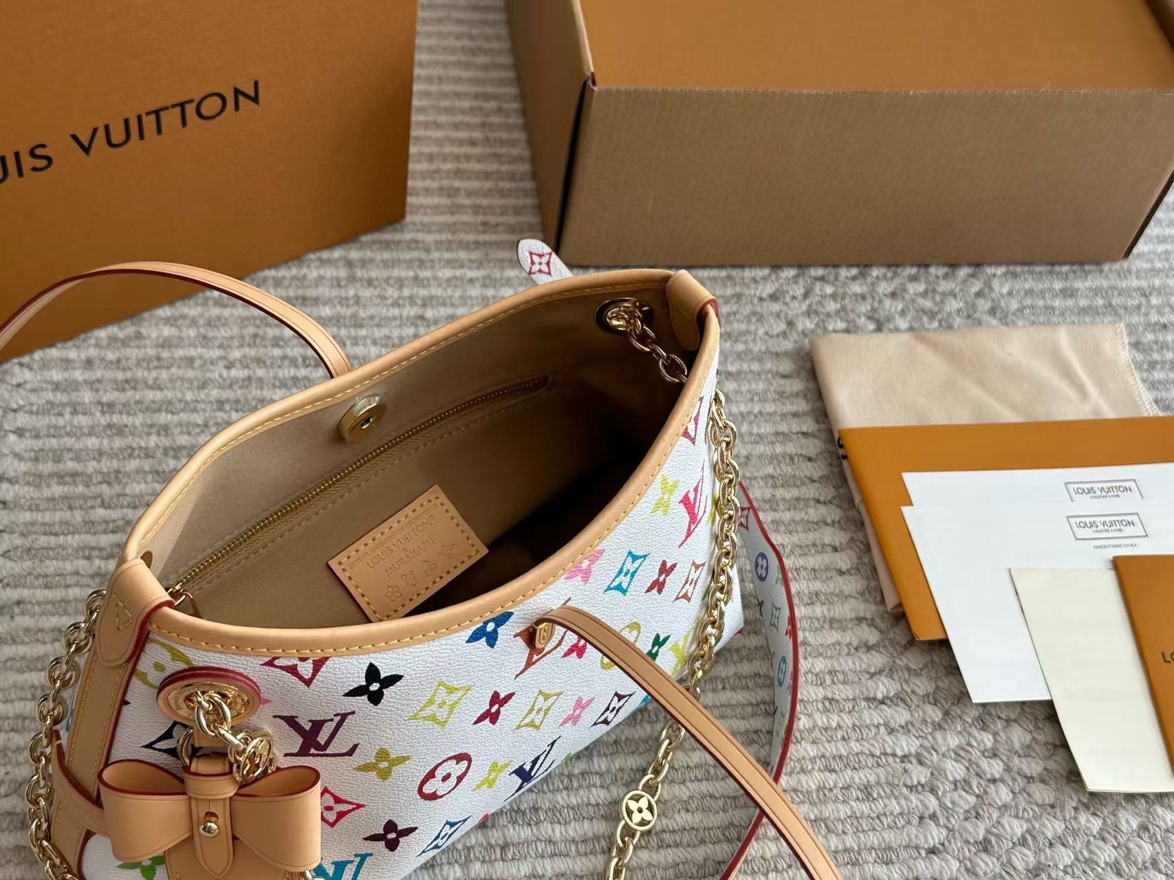 LV carryall bbチェーンバッグ【 50％割引+送料無料】