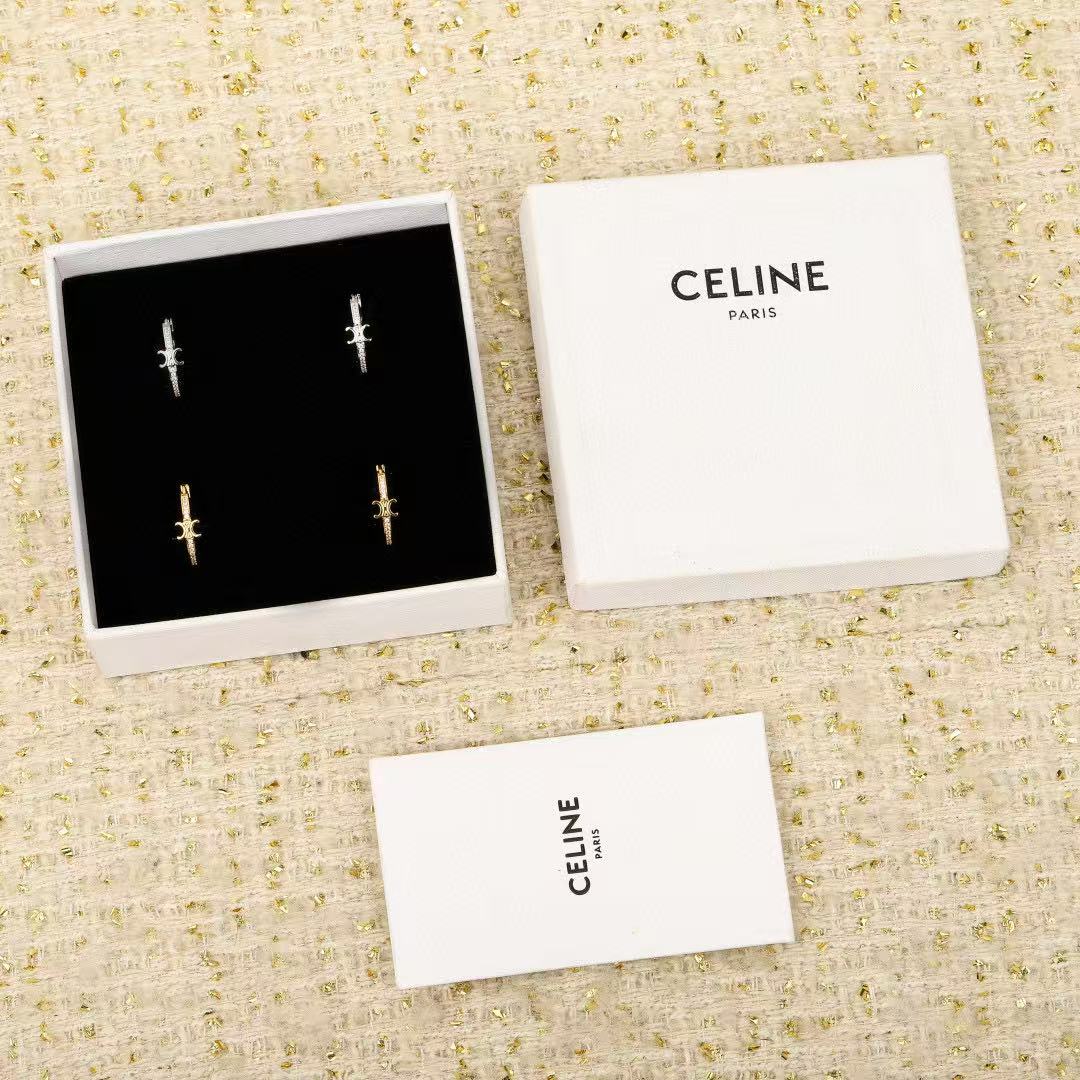 CEL1NE 凱旋門ダイヤモンドイヤリング【 50％割引+送料無料】