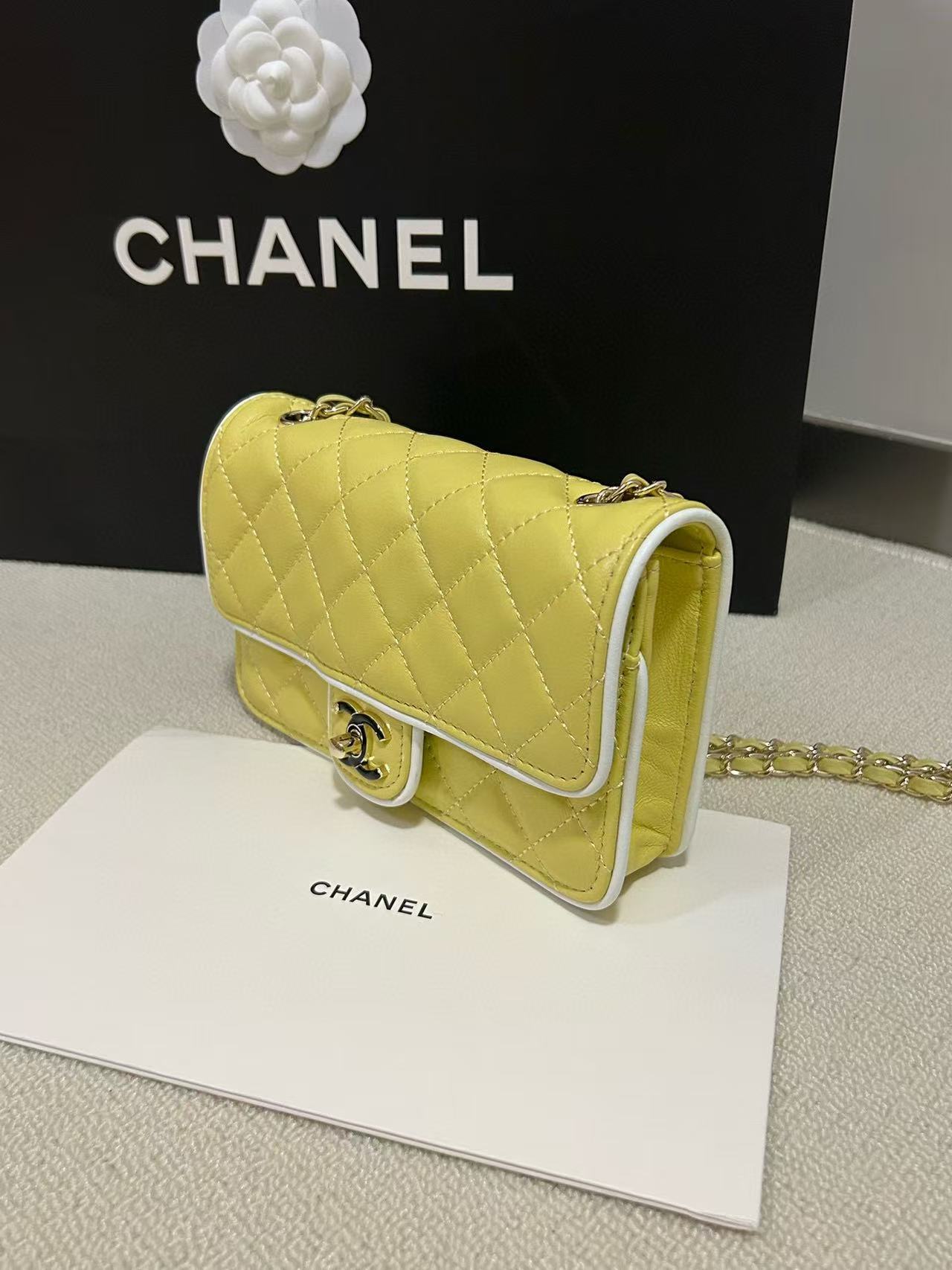 CHANE1 チェーンカラーマッチングショルダークロスボディバッグ【 50％割引+送料無料】