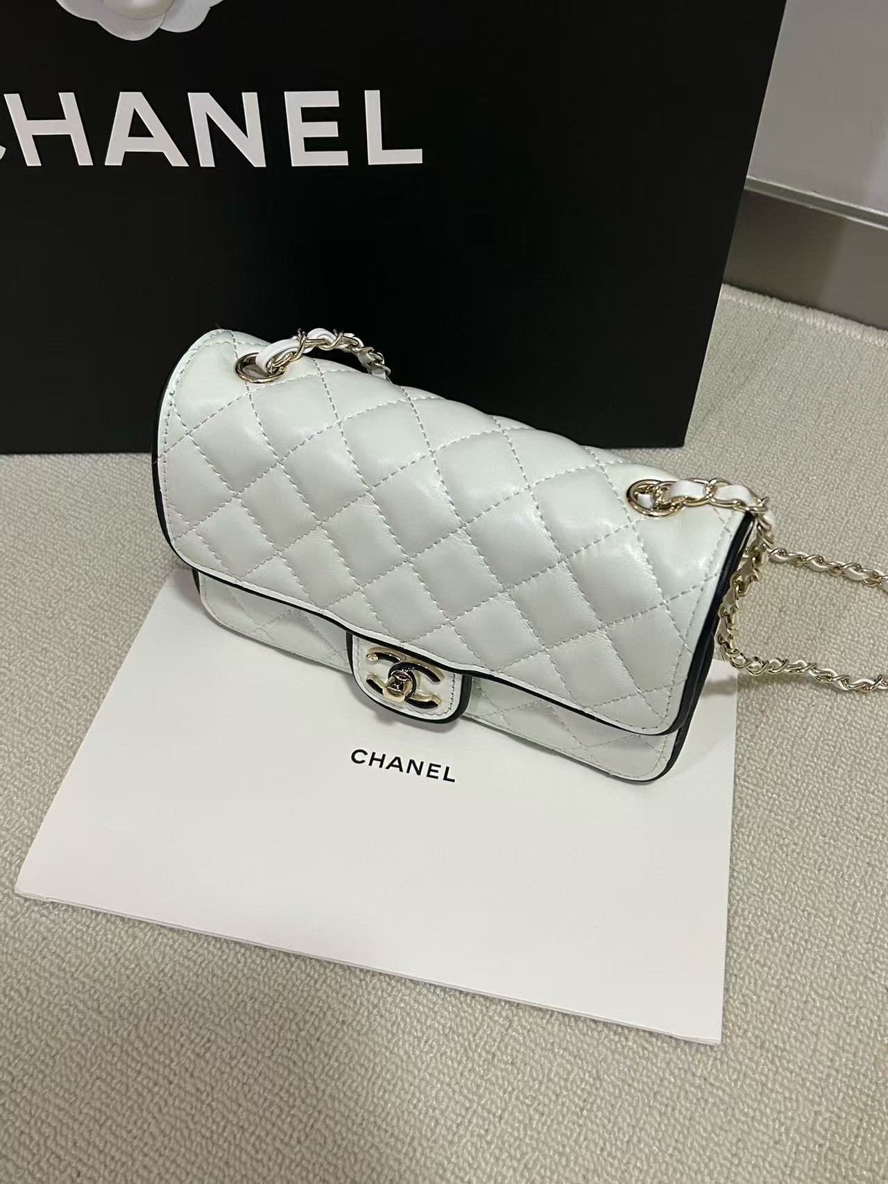 CHANE1 チェーンカラーマッチングショルダークロスボディバッグ【 50％割引+送料無料】