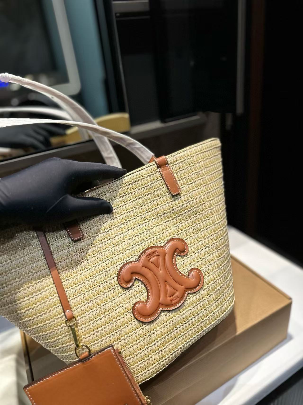 CEL1NE 凱旋門織りショッピングバッグ【50%割引+送料無料】