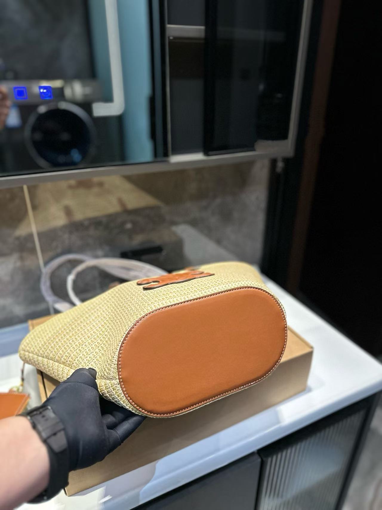 CEL1NE 凱旋門織りショッピングバッグ【50%割引+送料無料】