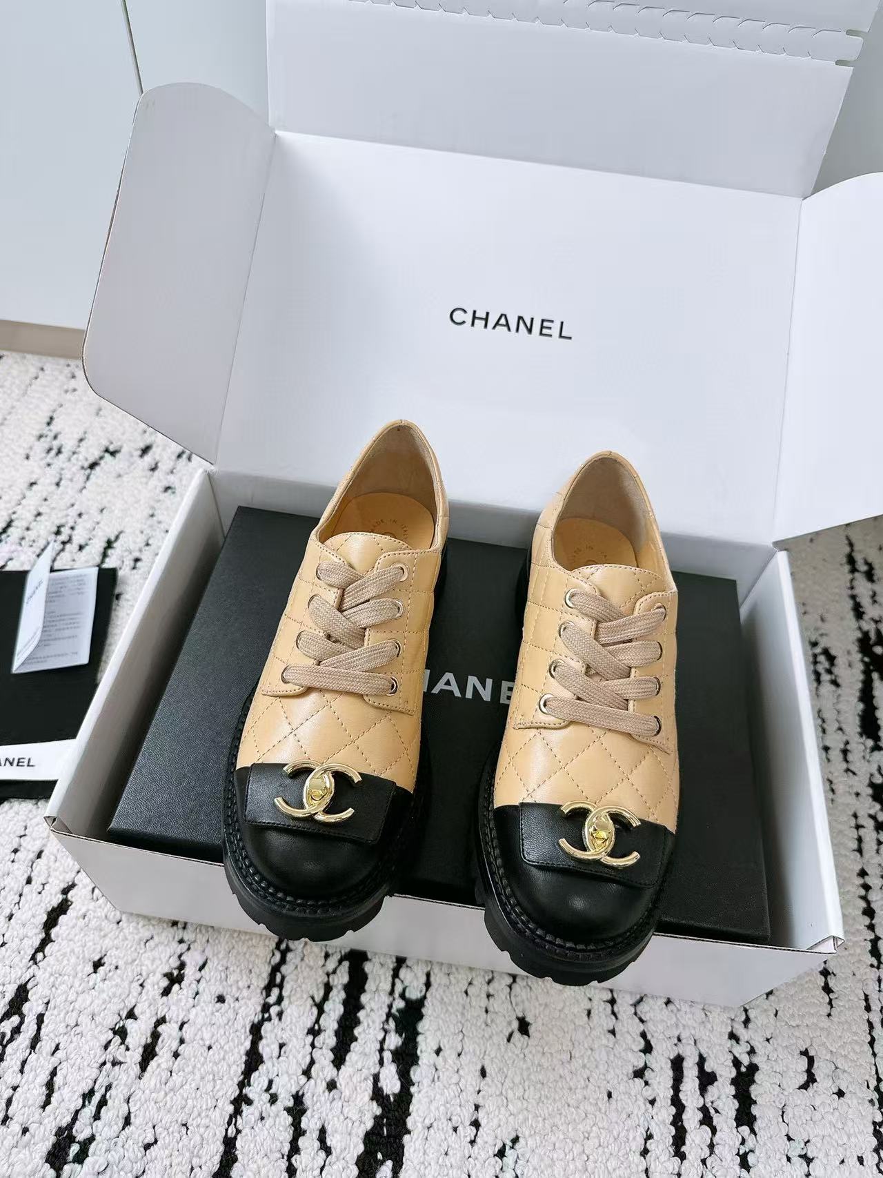 CHANE1 高品質ダブルCローファー【50％割引+送料無料】