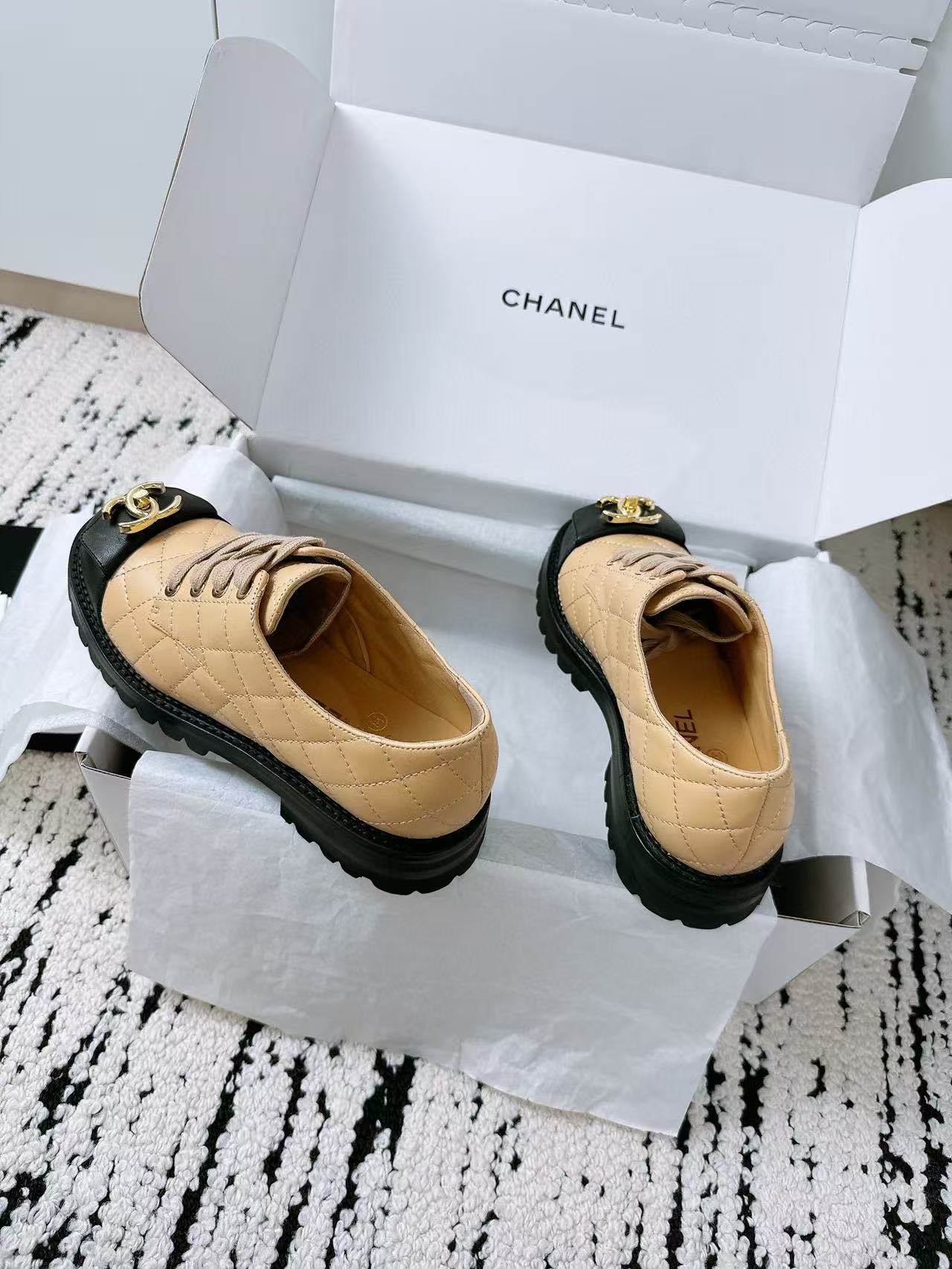 CHANE1 高品質ダブルCローファー【50％割引+送料無料】