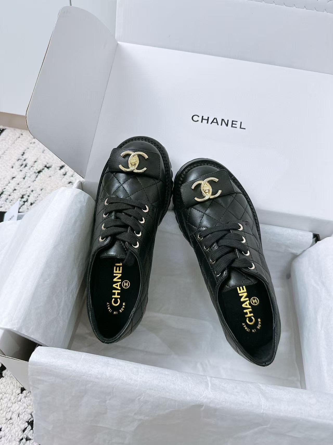 CHANE1 高品質ダブルCローファー【50％割引+送料無料】