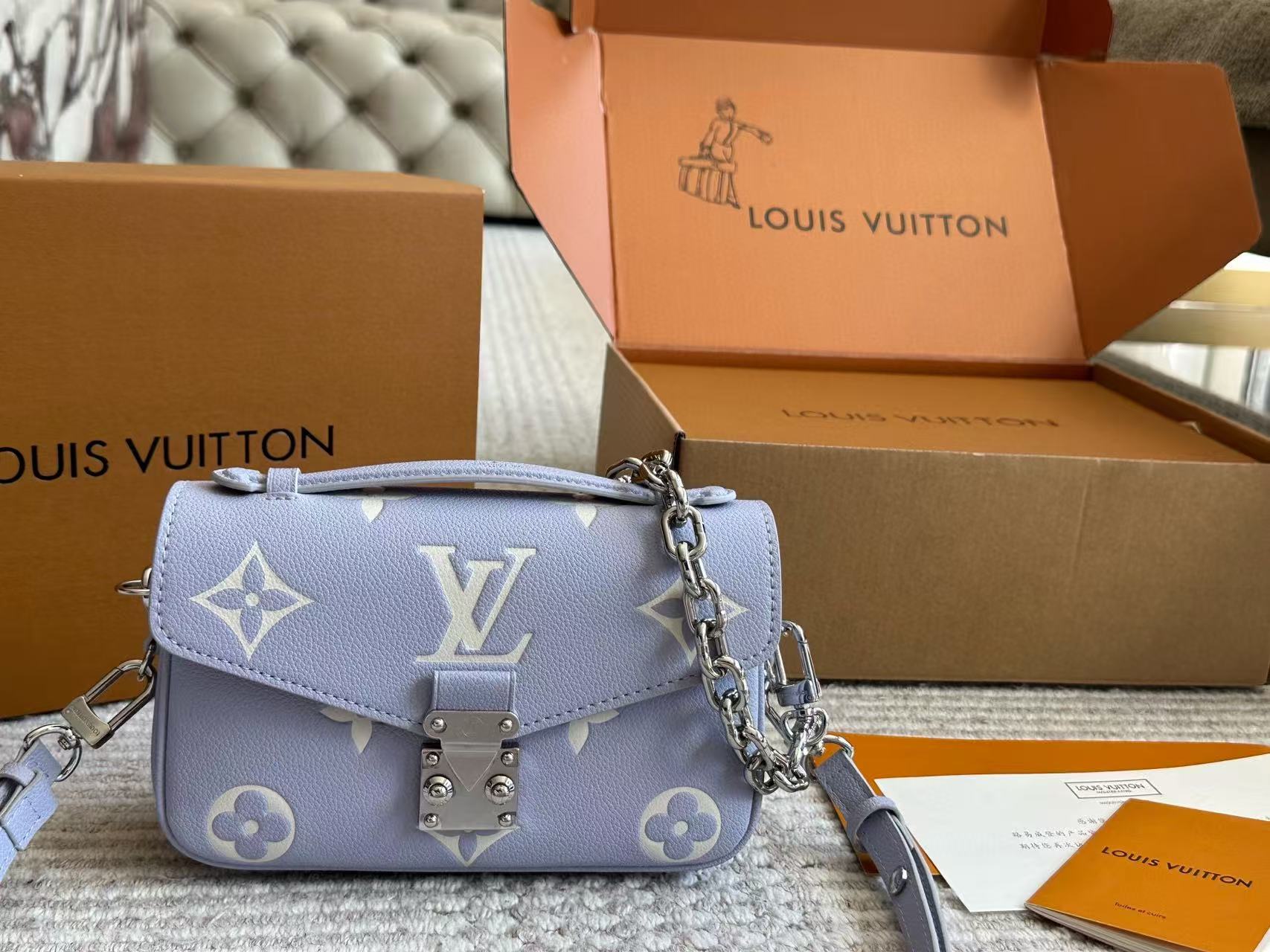 LV タロ パープル ショルダー クロスボディバッグ【 50％割引+送料無料】