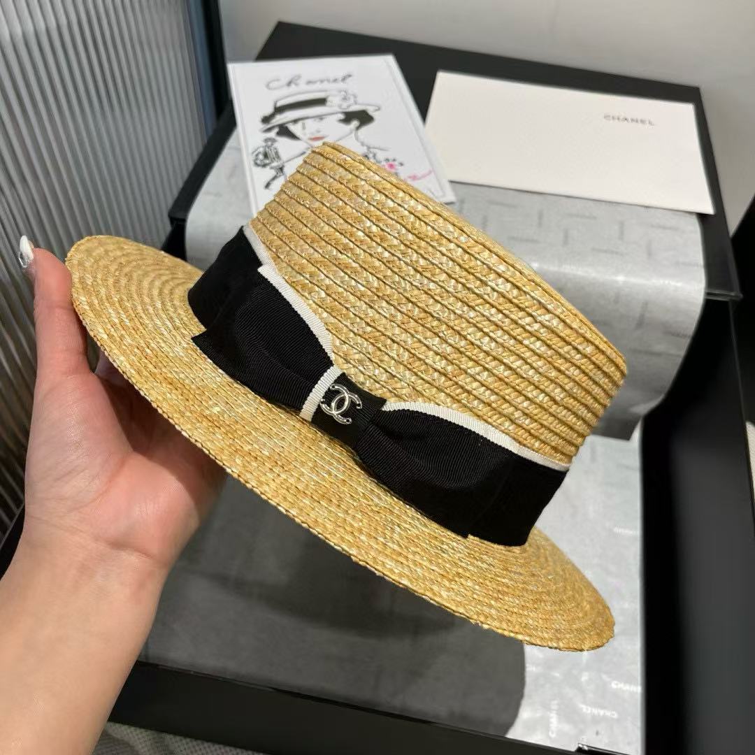 CHANE1 シンプルフラットハット【 50％割引+送料無料】