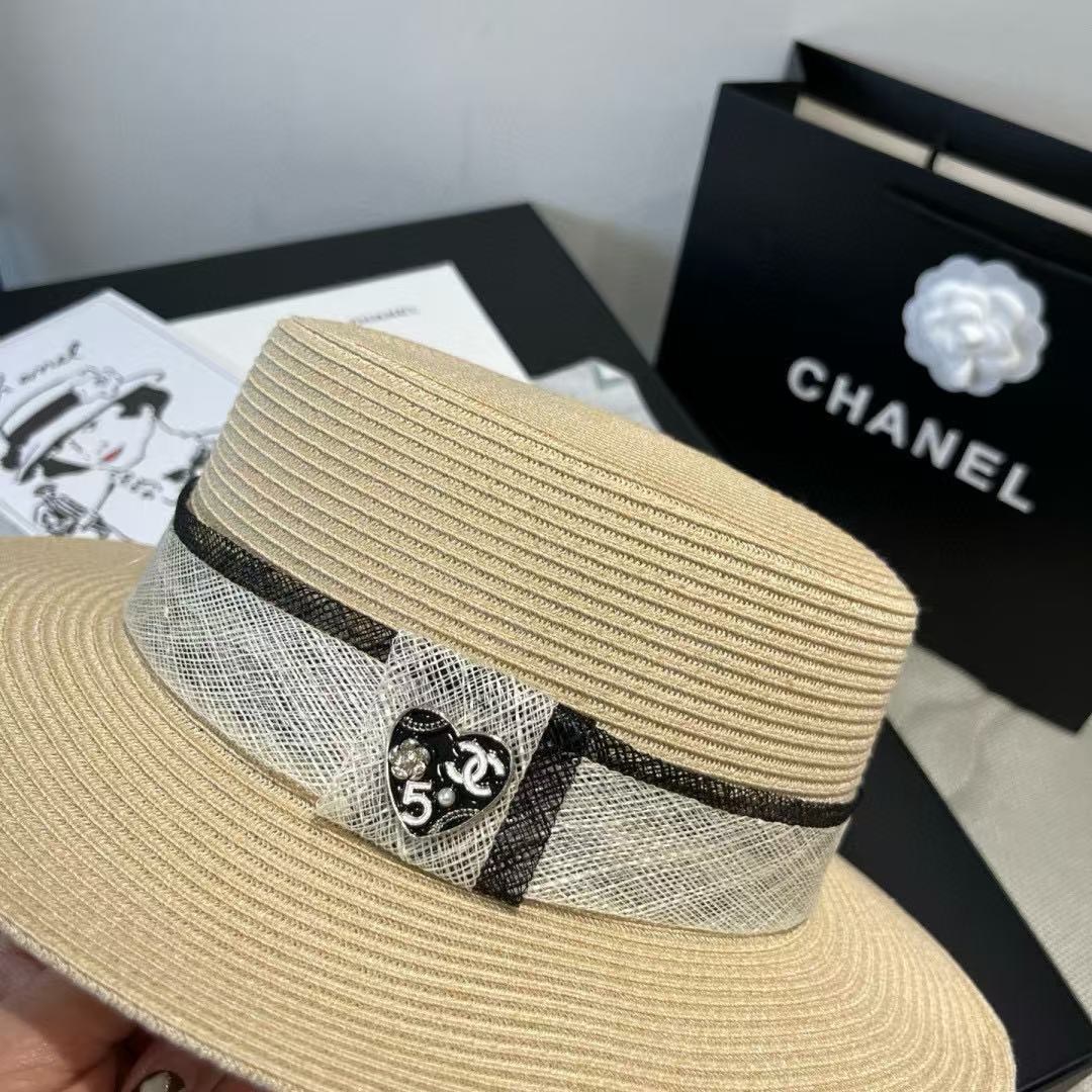 CHANE1 リネンフラットハット【 50％割引+送料無料】