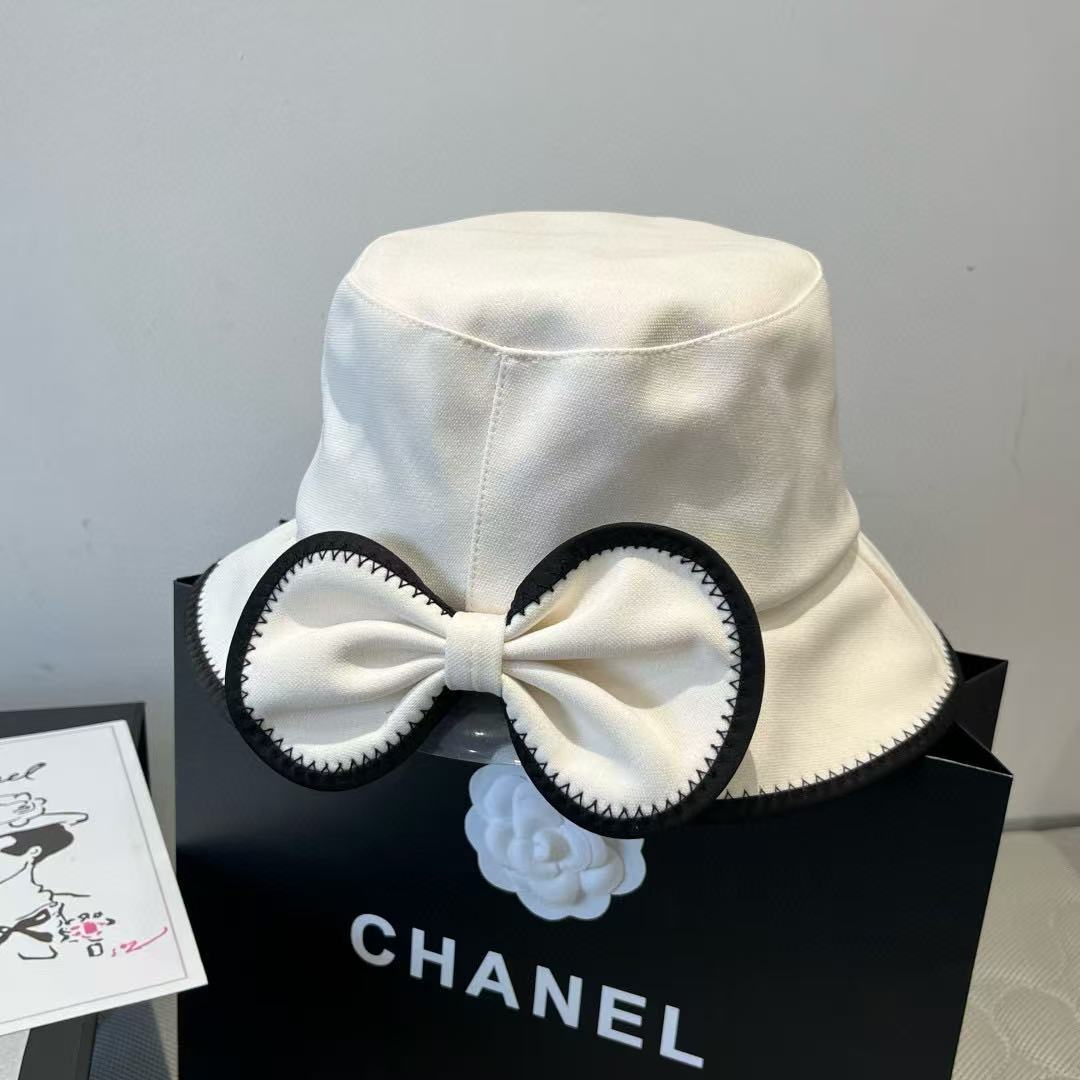 CHANE1 高品質ボウバケットハット【 50％割引+送料無料】