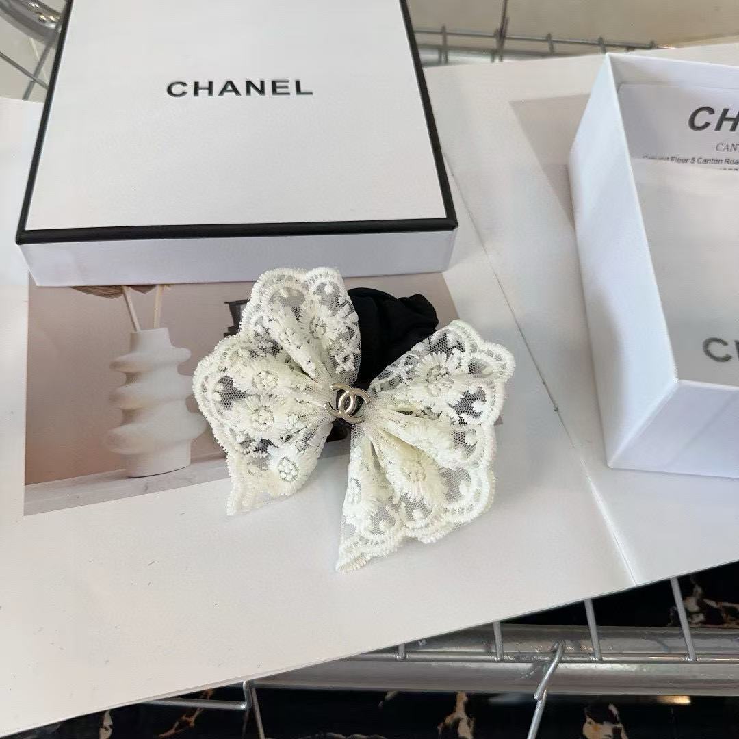 CHANE1 ダブルCレースヘアバンド【 50％割引+送料無料】