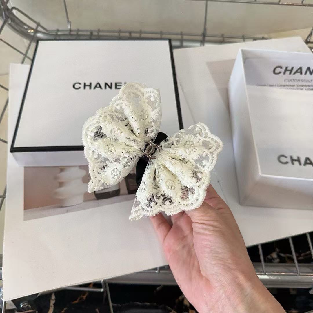 CHANE1 ダブルCレースヘアバンド【 50％割引+送料無料】