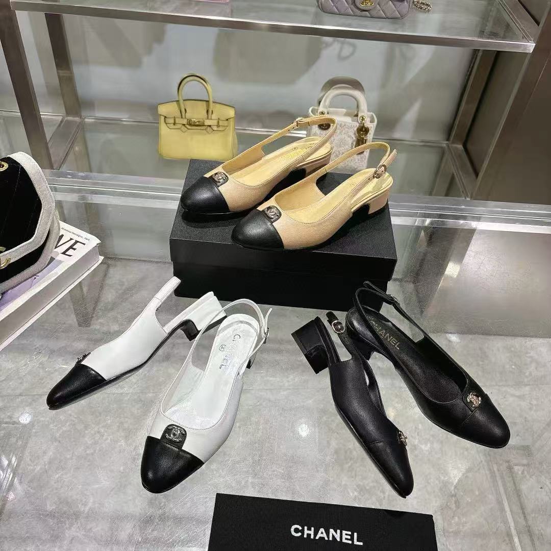 CHANE1 高品質ローヒールサンダル【50％割引+送料無料】