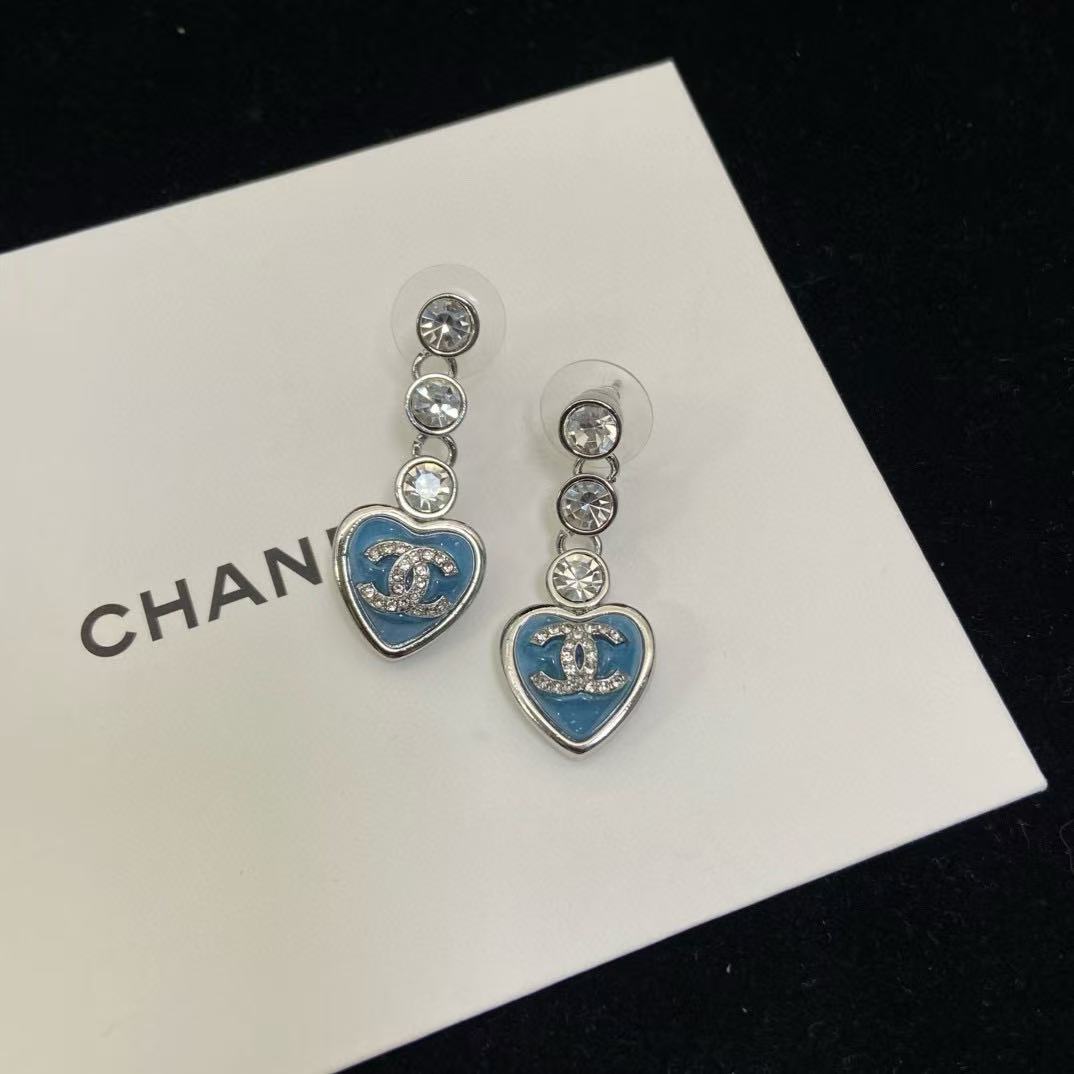 CHANE1 ハートダイヤモンドイヤリング【 50％割引+送料無料】