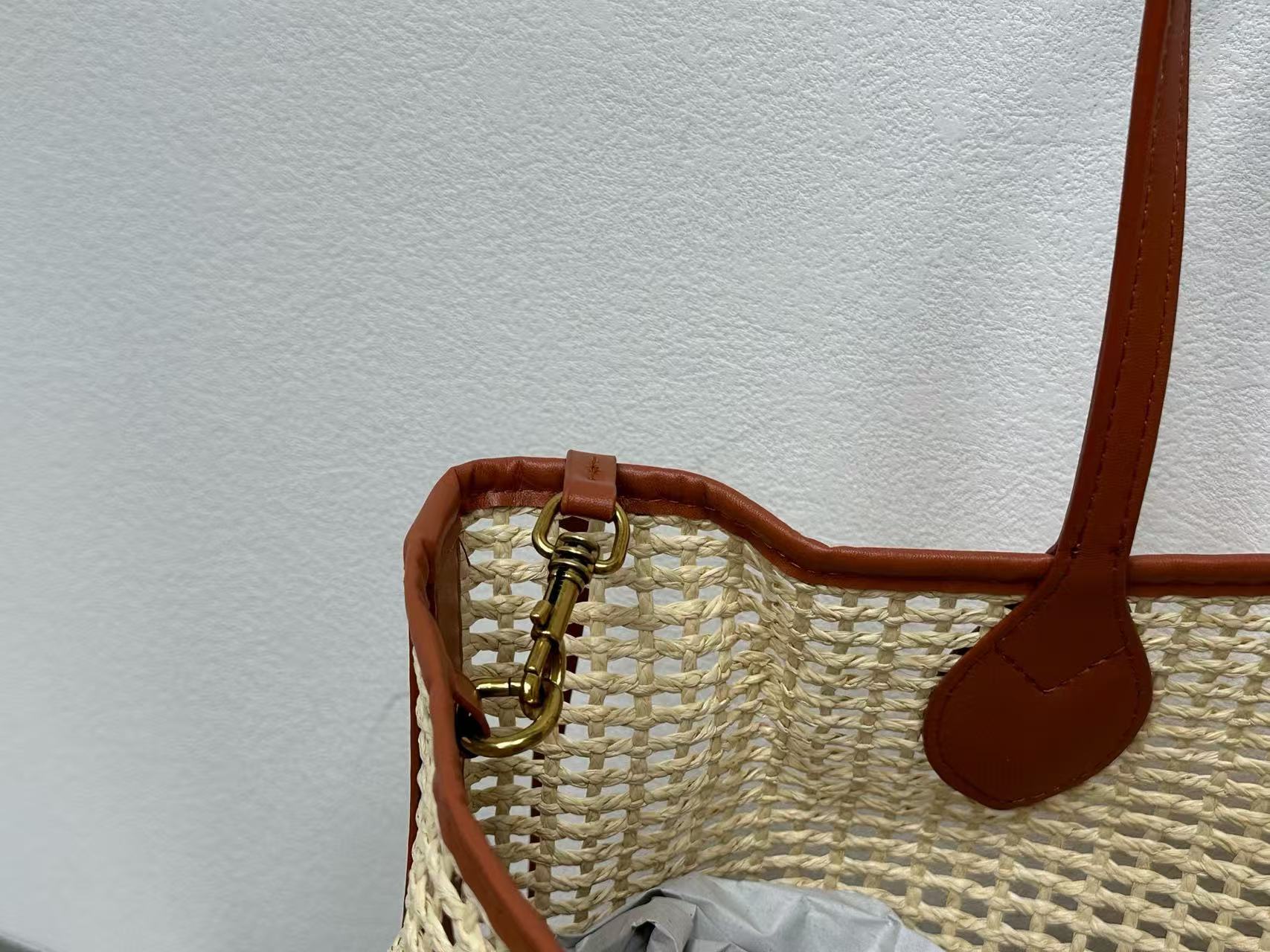 GUCC1 ストローショッピングバッグ【 50%割引+送料無料】