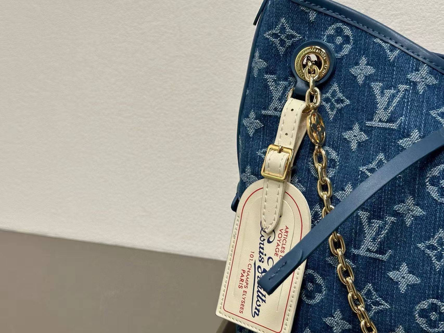 LV carryall bbデニムチェーンバッグ【 50％割引+送料無料】