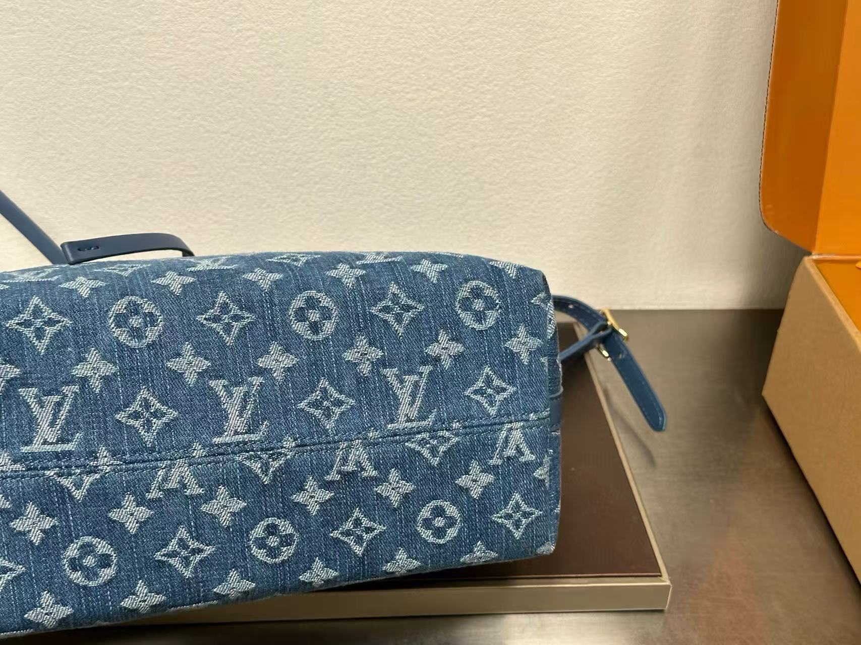 LV carryall bbデニムチェーンバッグ【 50％割引+送料無料】