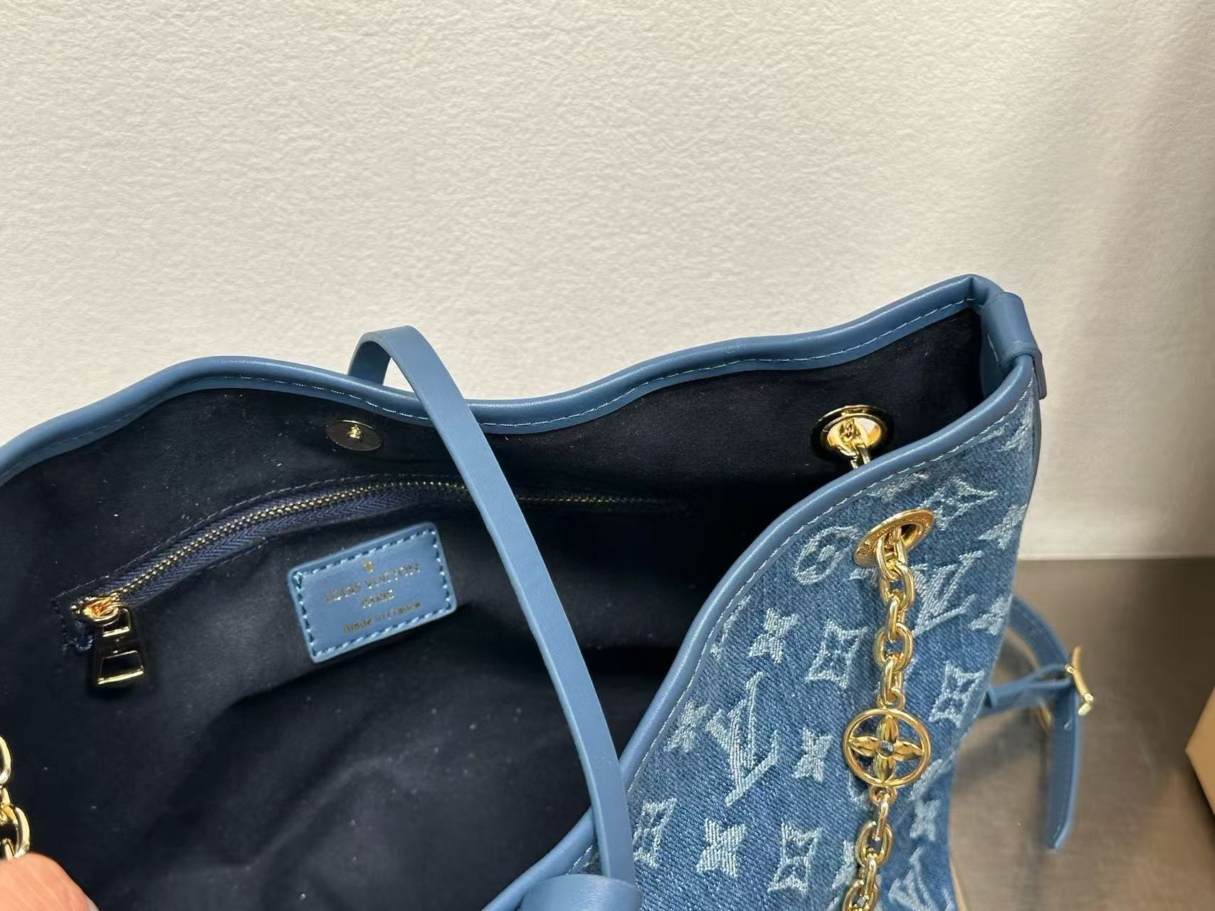 LV carryall bbデニムチェーンバッグ【 50％割引+送料無料】