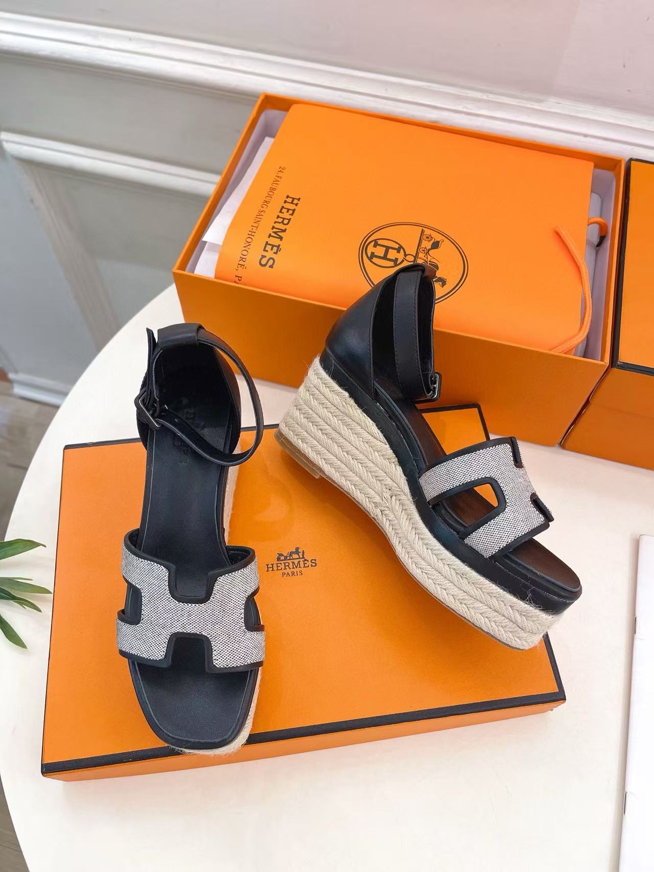 HERME5 高品質麻縄サンダル【50％割引+送料無料】