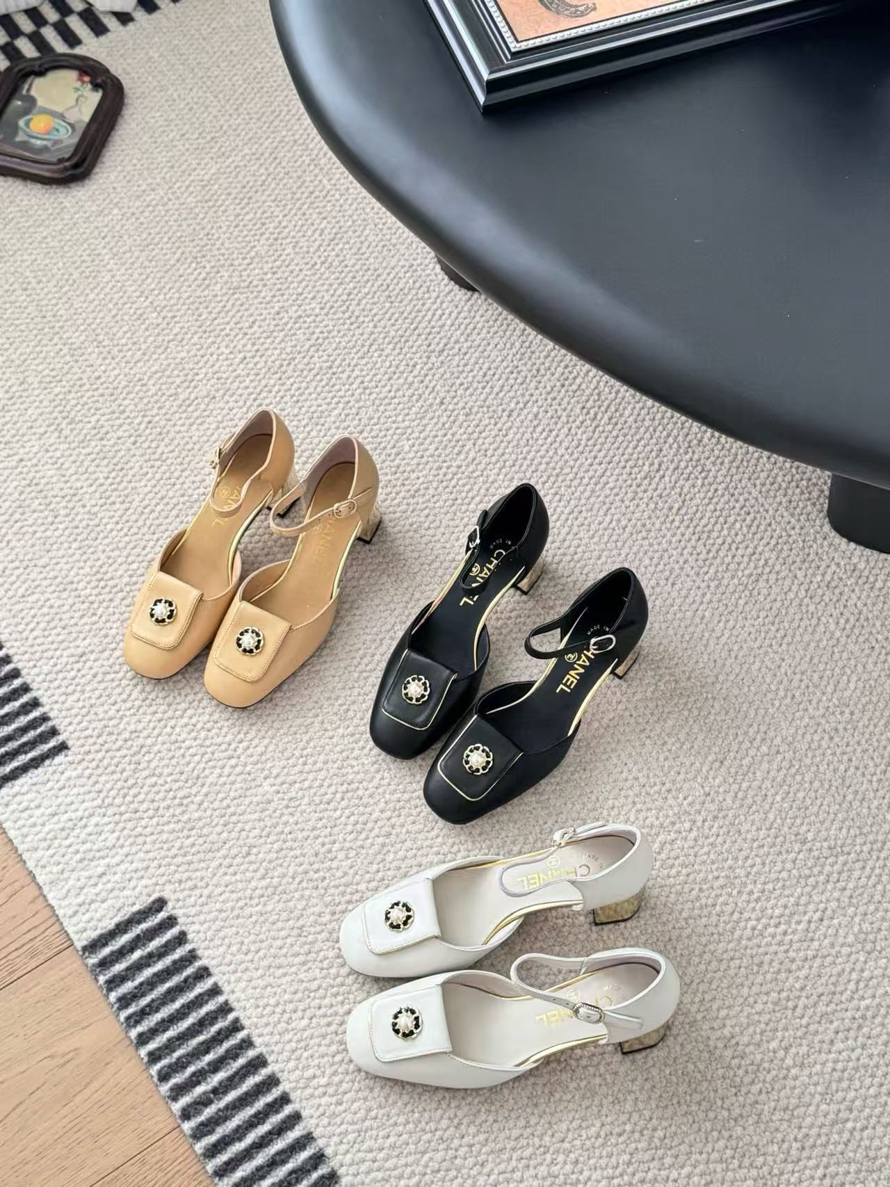 CHANE1 高品質メリージェーンサンダル【50％割引+送料無料】