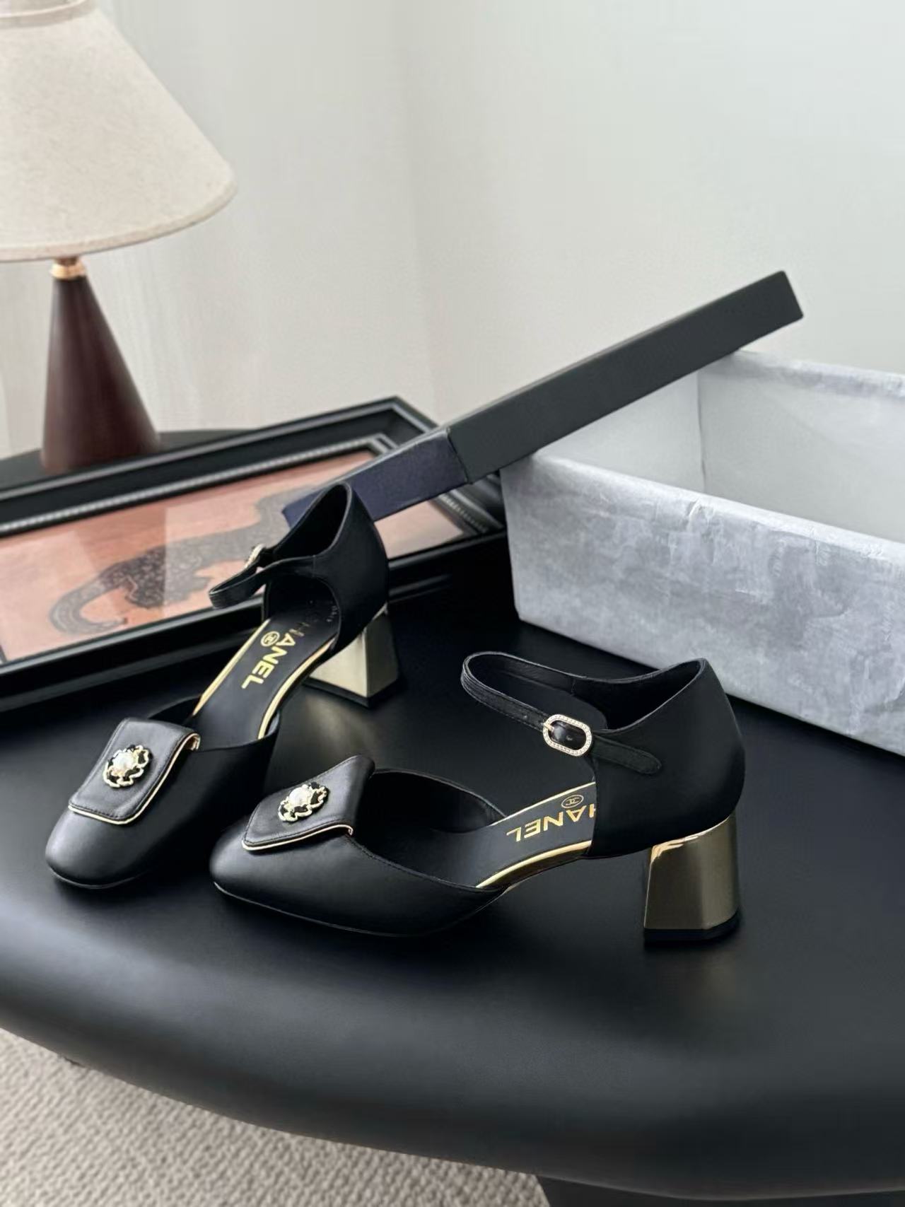 CHANE1 高品質メリージェーンサンダル【50％割引+送料無料】