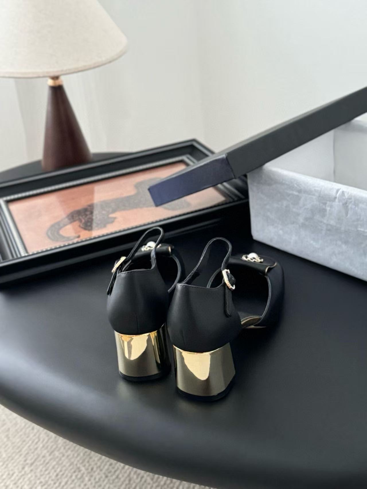 CHANE1 高品質メリージェーンサンダル【50％割引+送料無料】