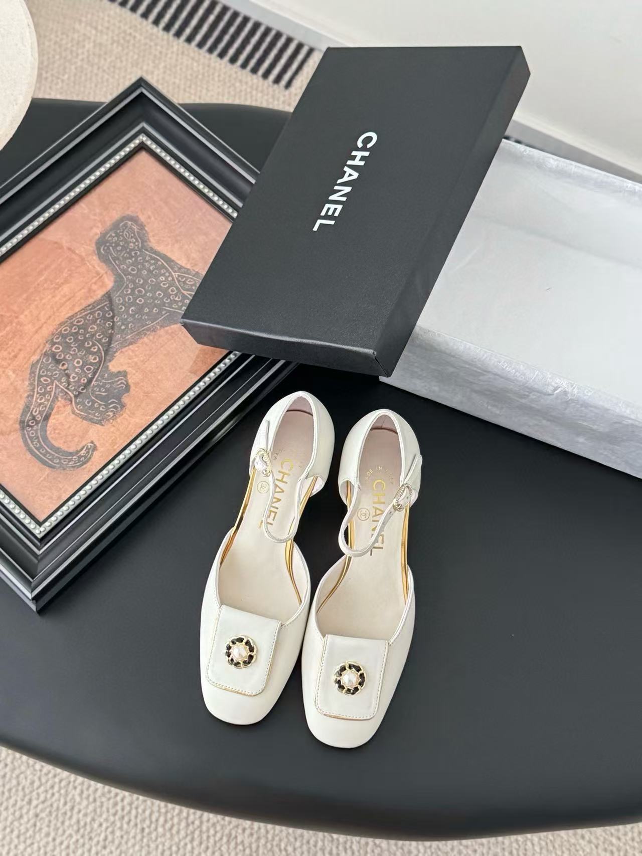 CHANE1 高品質メリージェーンサンダル【50％割引+送料無料】