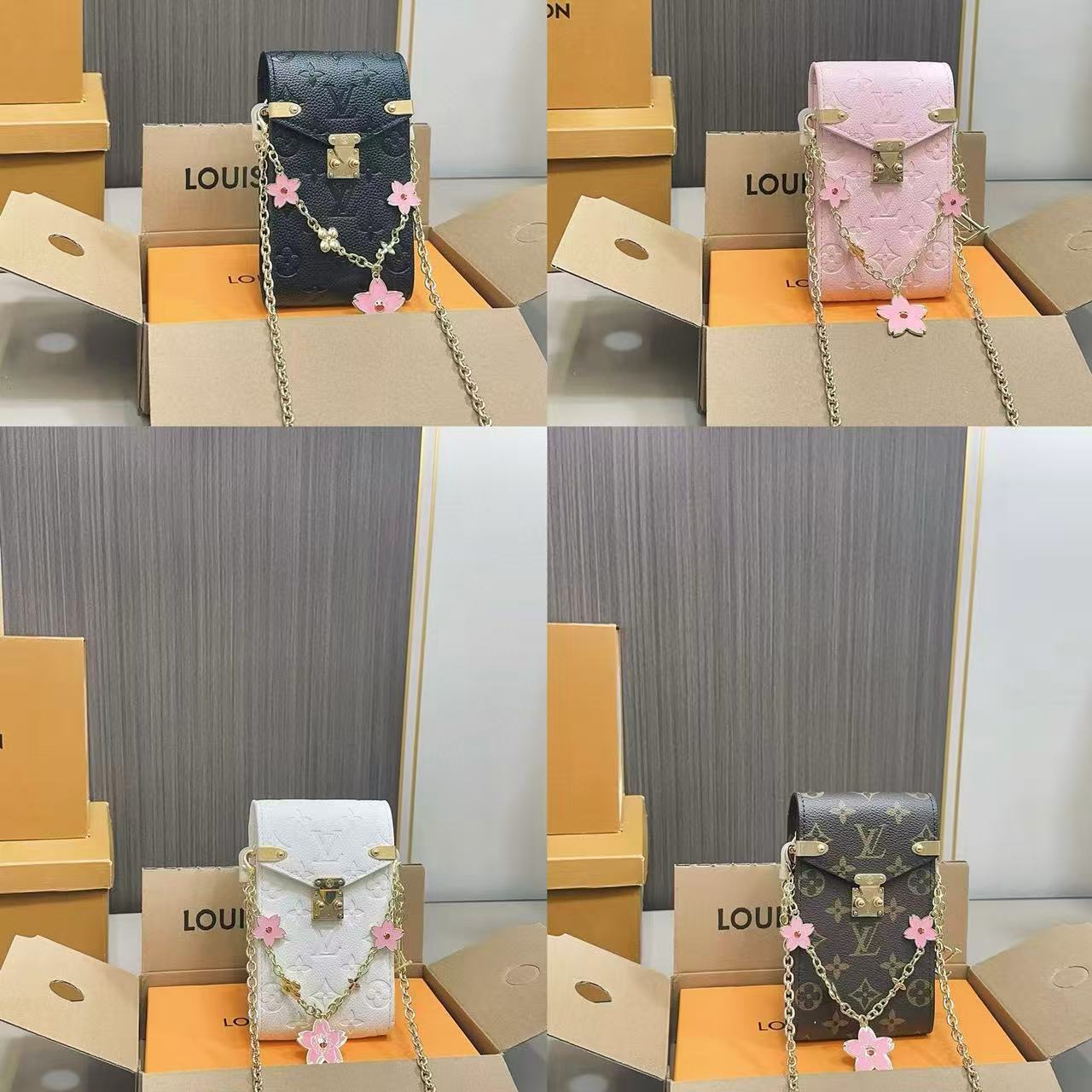 LVチェーン携帯電話バッグ【 50％割引+送料無料】