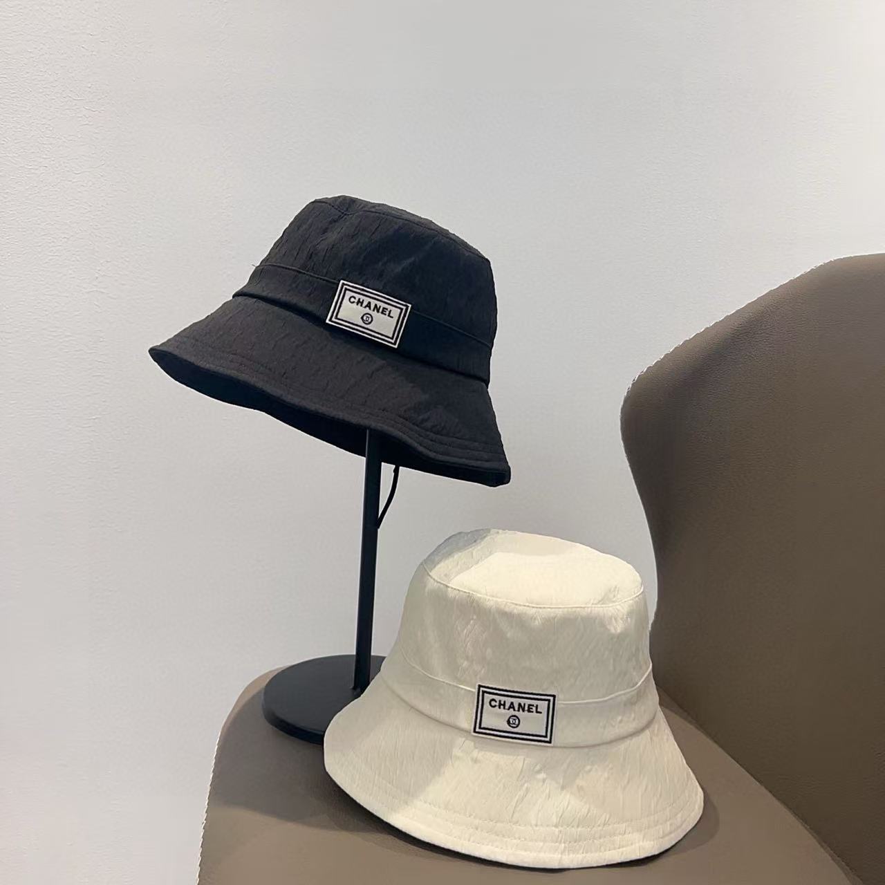CHANE1 シンプルレターバケットハット【50％割引+送料無料】