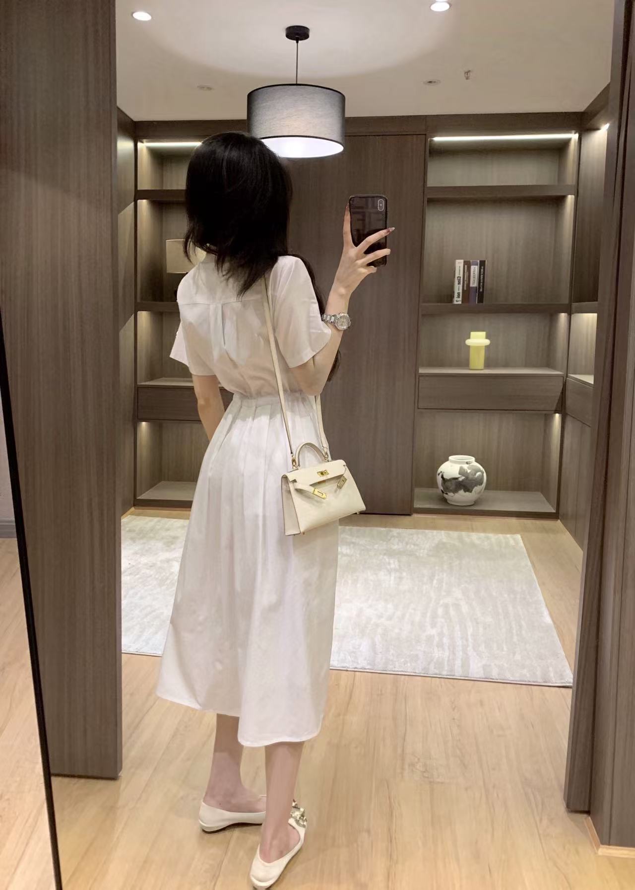 PR4DA レースアップ トライアングル ロゴ ドレス【50％割引+送料無料】