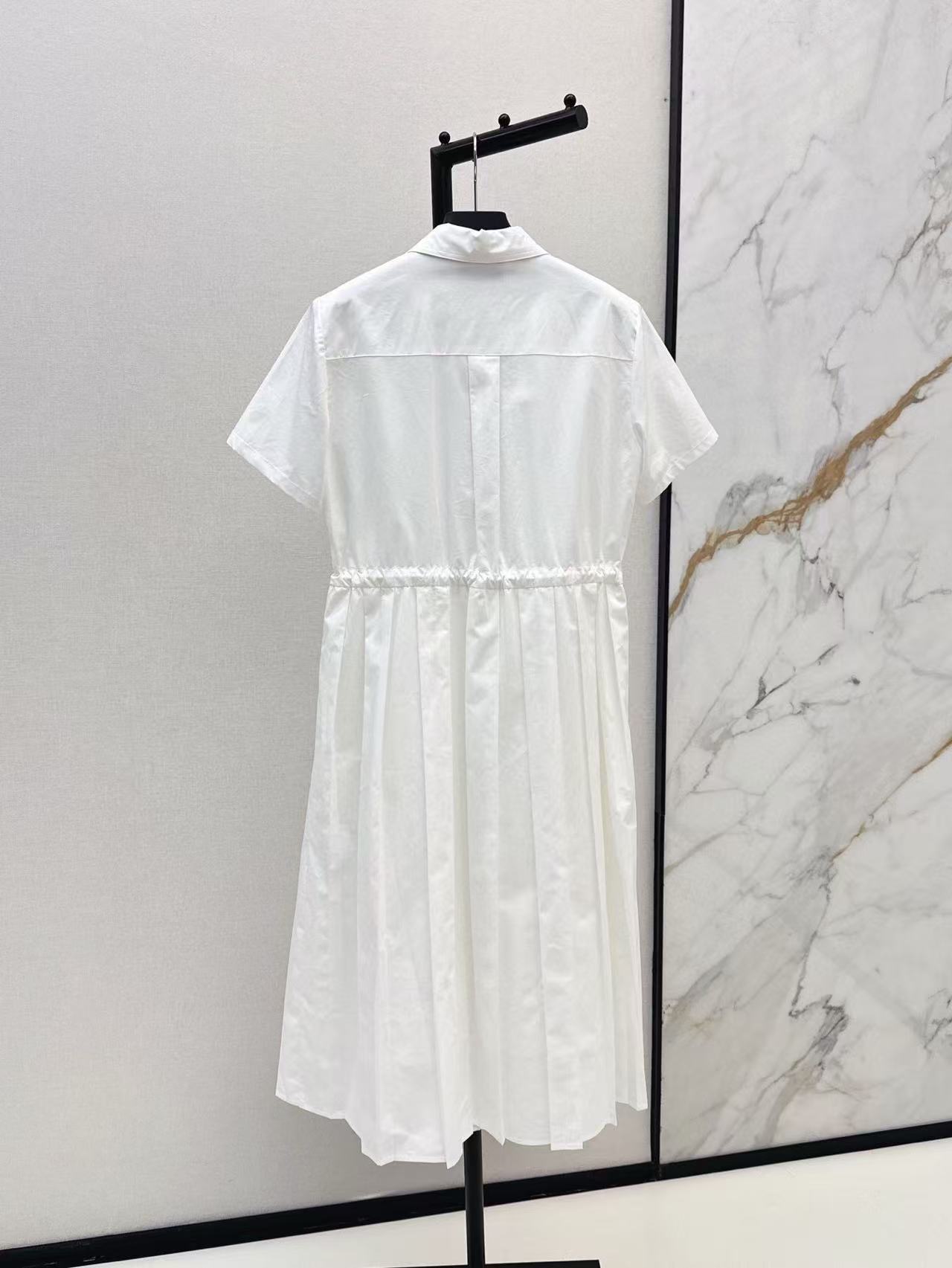 PR4DA レースアップ トライアングル ロゴ ドレス【50％割引+送料無料】