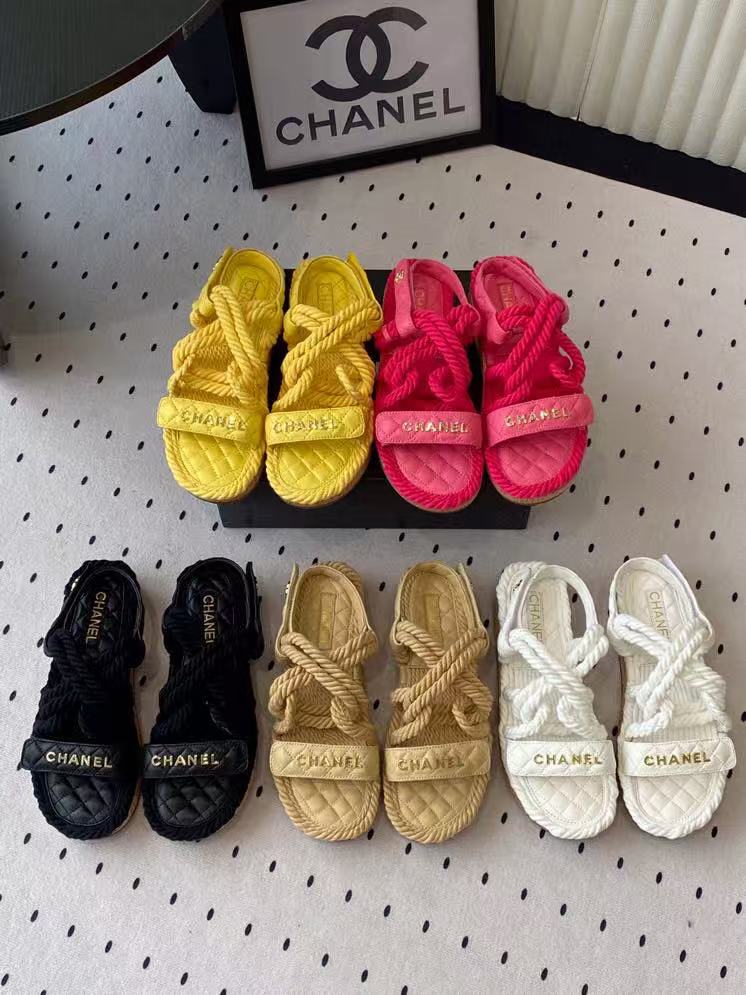 CHANE1 高品質 麻ロープサンダル【50％割引+送料無料】