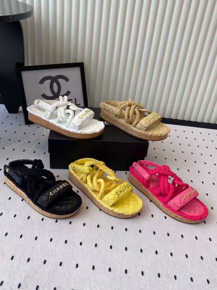 CHANE1 高品質 麻ロープサンダル【50％割引+送料無料】