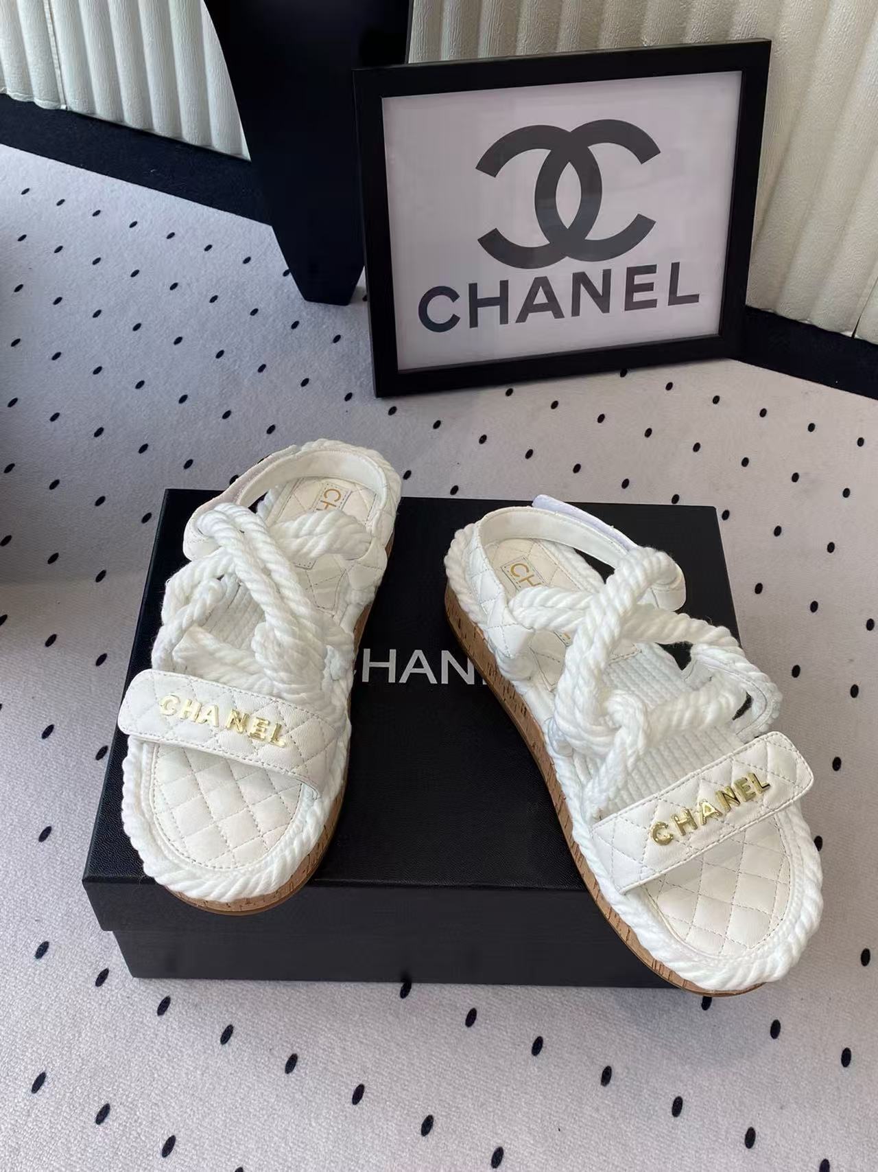 CHANE1 高品質 麻ロープサンダル【50％割引+送料無料】