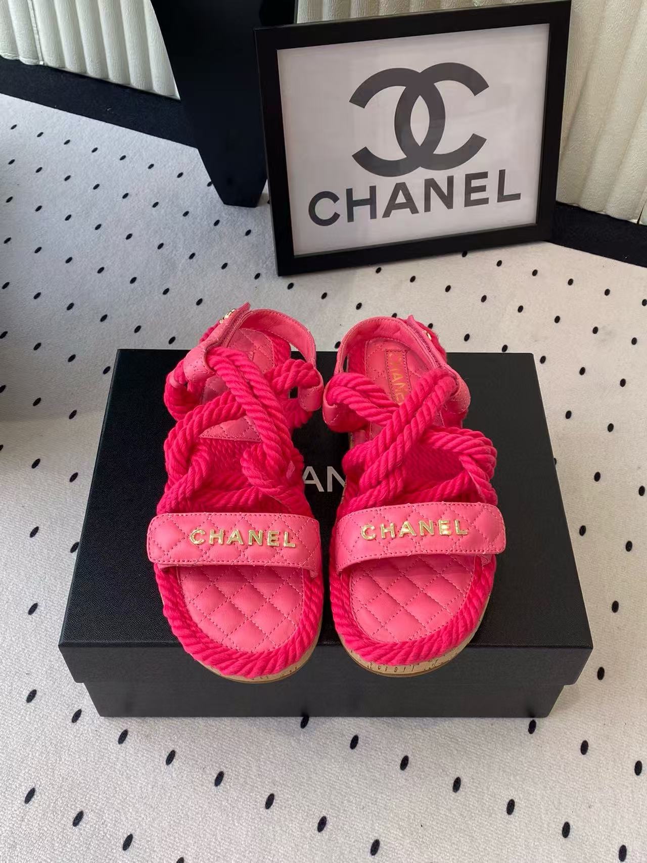 CHANE1 高品質 麻ロープサンダル【50％割引+送料無料】