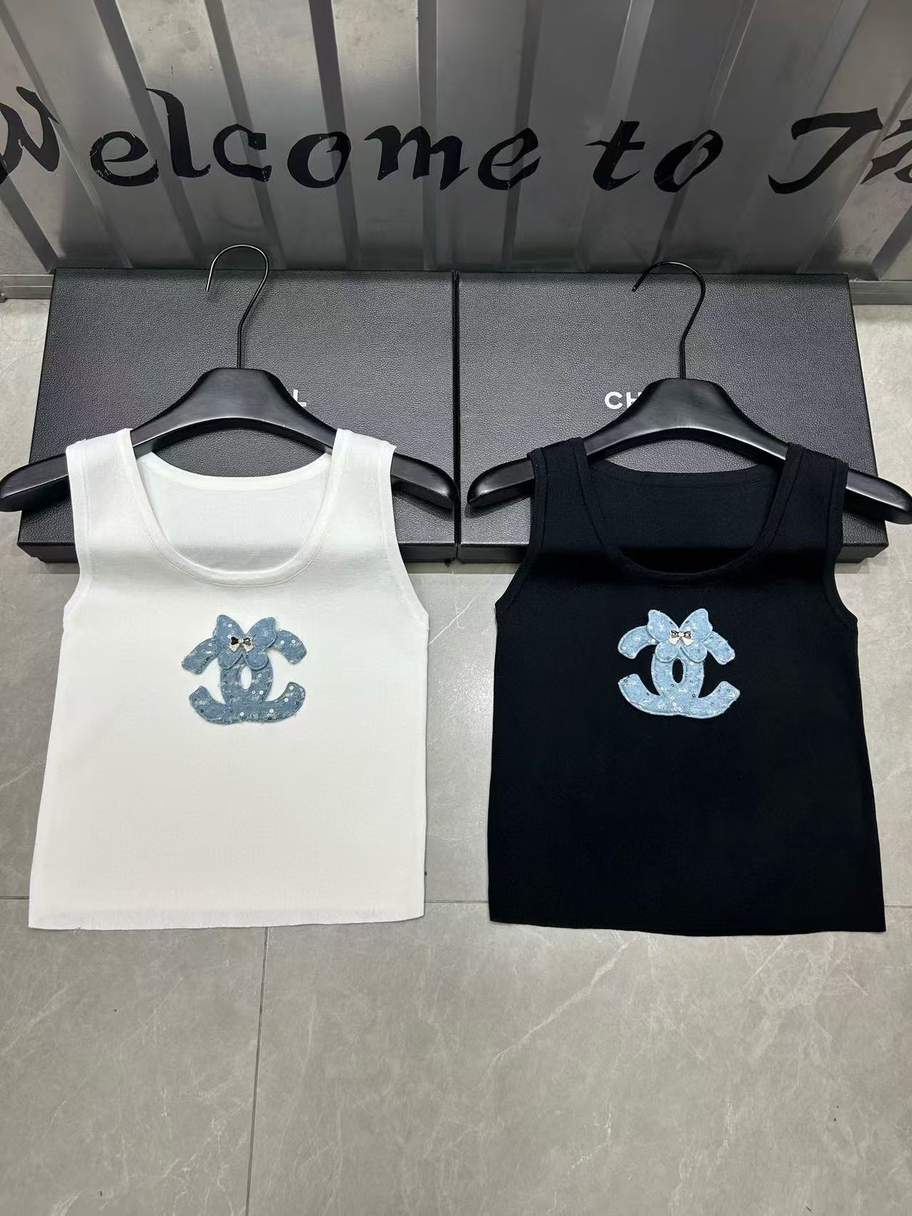 CHANE1 ダブルCボウベスト【 50％割引+送料無料】