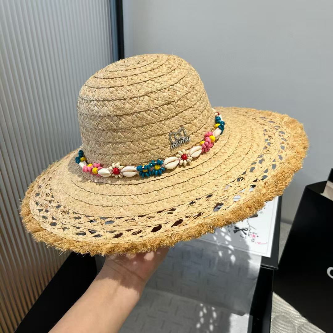 M1UM1U ビーチストローハット【 50％割引+送料無料】