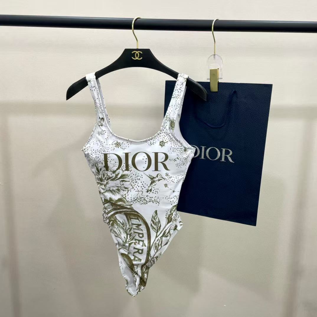 DI0Rプリントワンピース水着【 50％割引+送料無料】