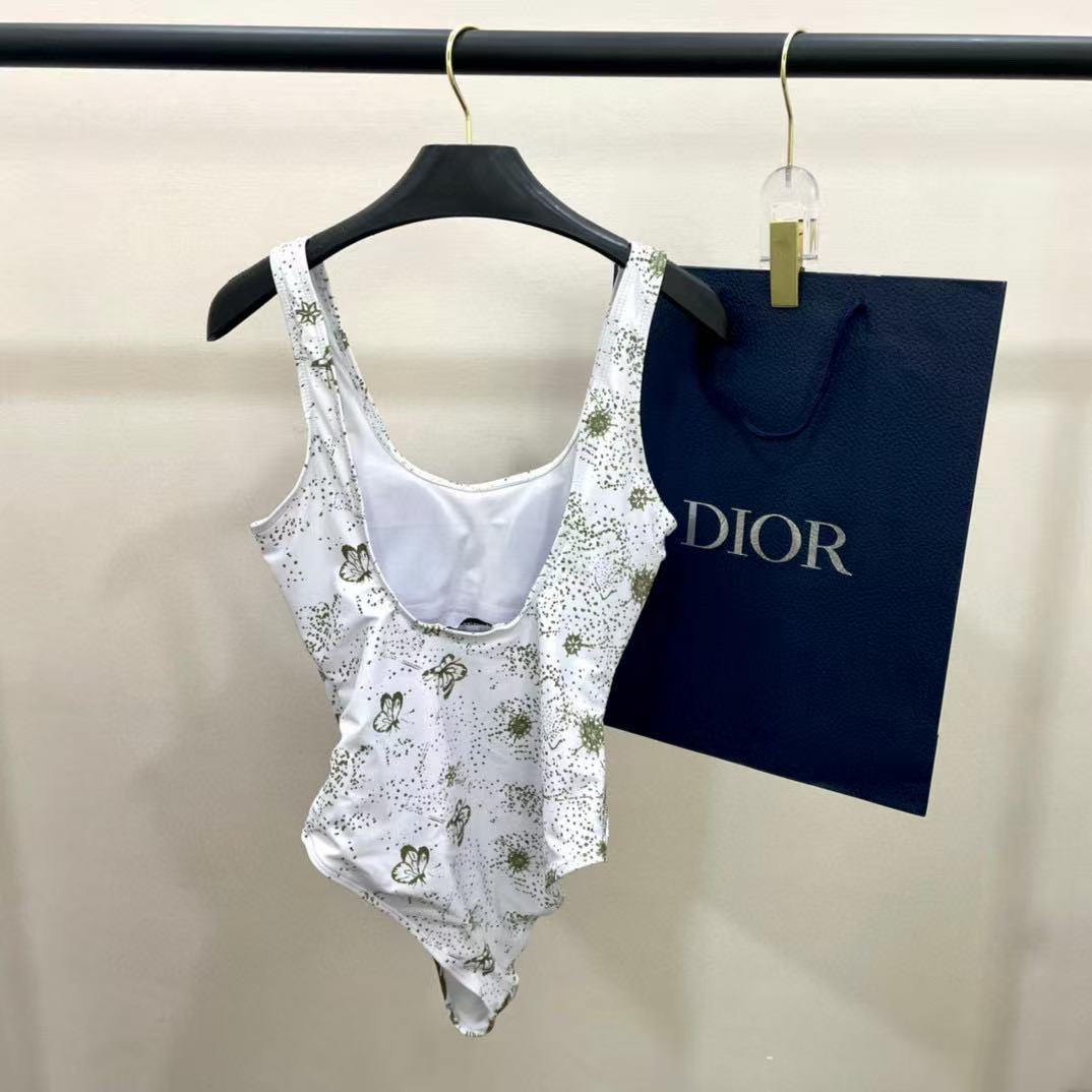 DI0Rプリントワンピース水着【 50％割引+送料無料】