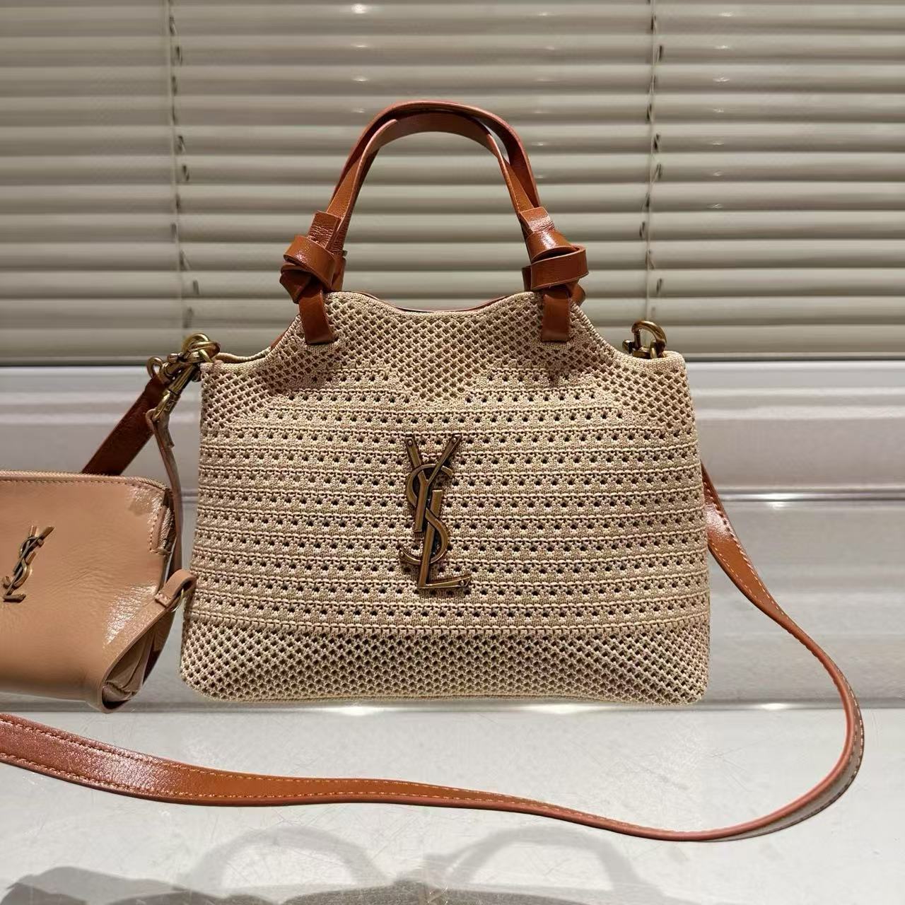 YSLの高品質ストローバッグ【 50％割引+送料無料】