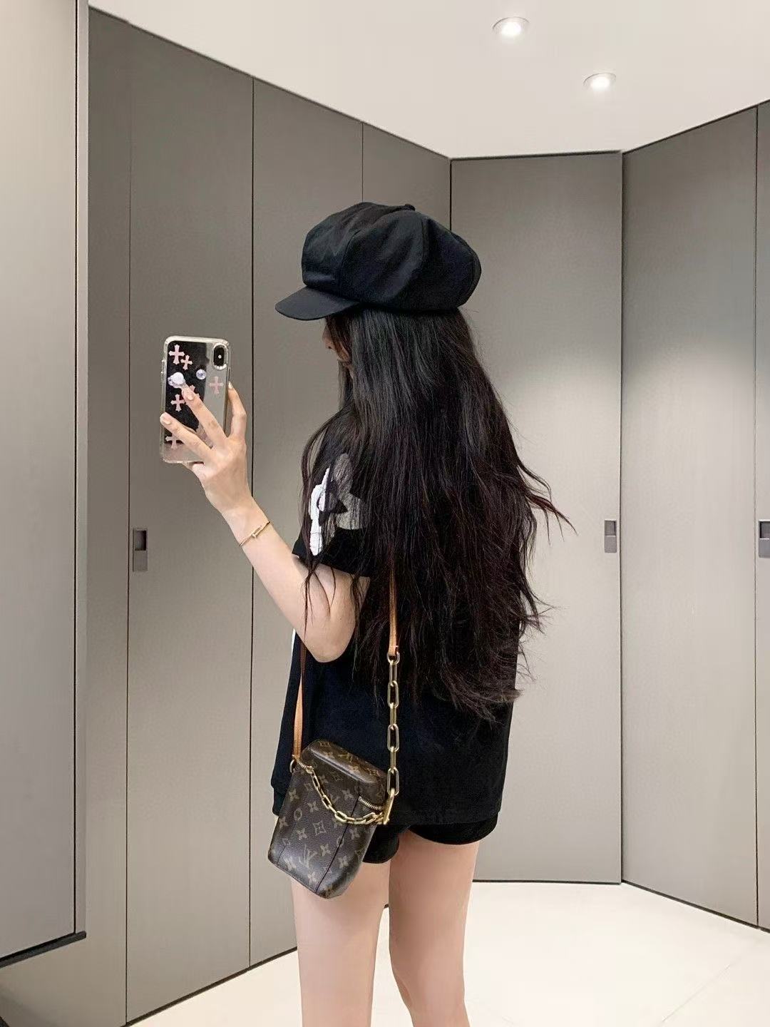 LVタオル刺繍Tシャツ【 50％割引+送料無料】