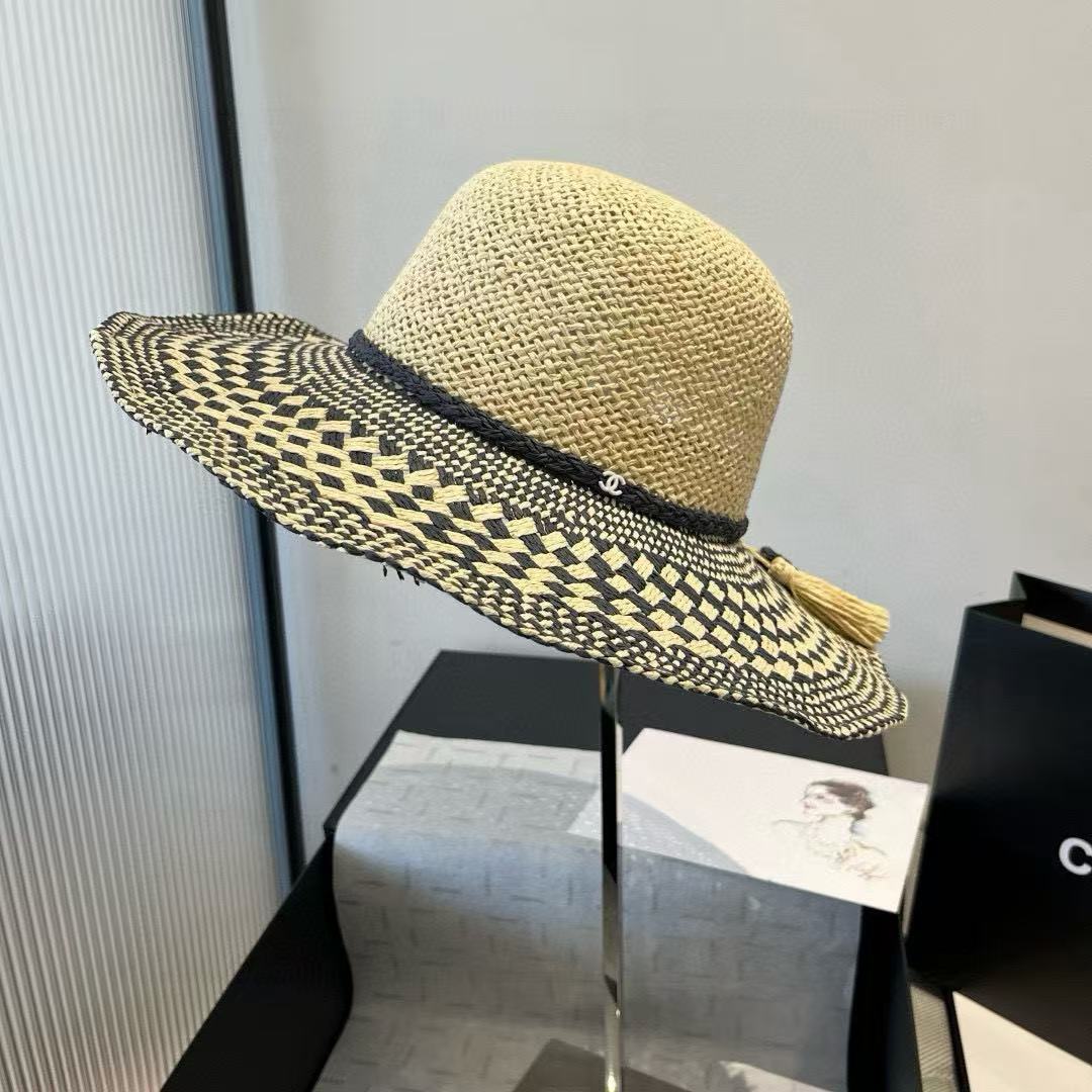 CHANE1 ボヘミアンストローハット【50％割引+送料無料】