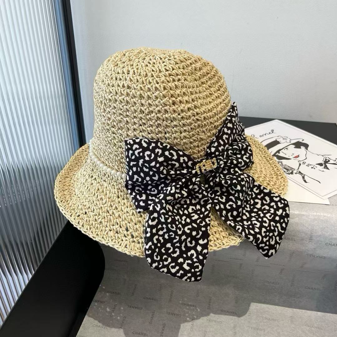 M1UM1U ボウパールストローハット【50％割引+送料無料】