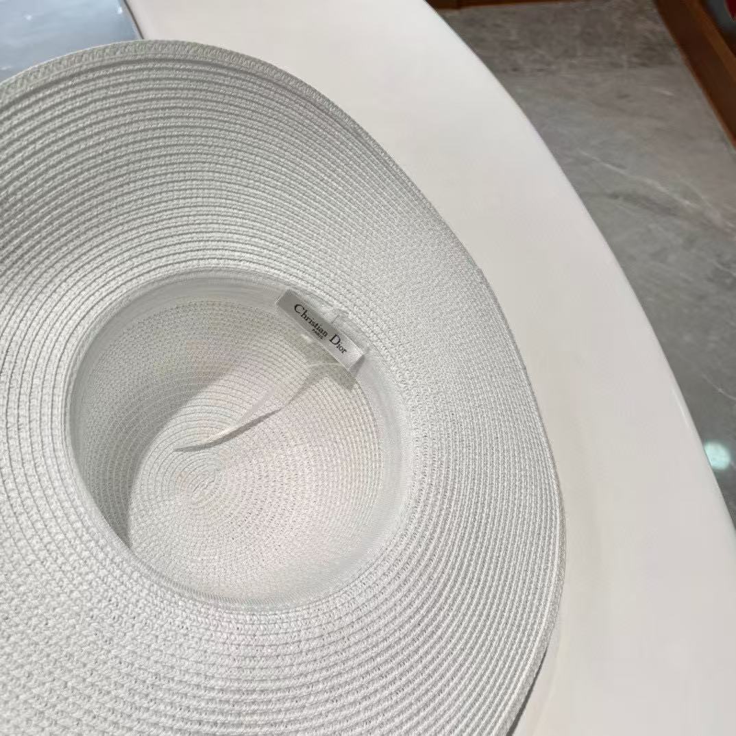 DI0R レター ビーチ ストローハット【50%割引+送料無料】