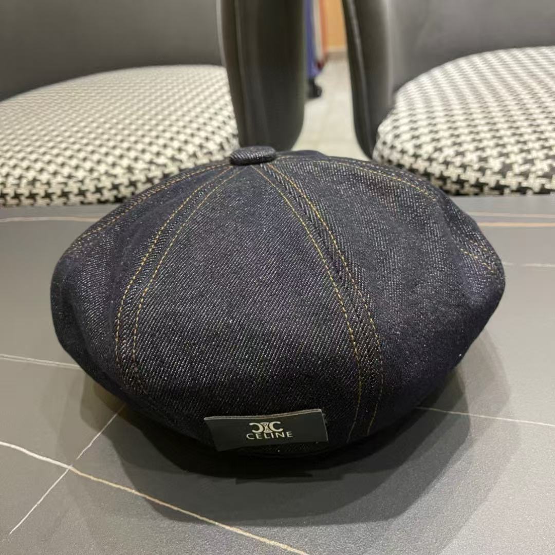 CEL1NE デニムベレー帽【50％割引+送料無料】