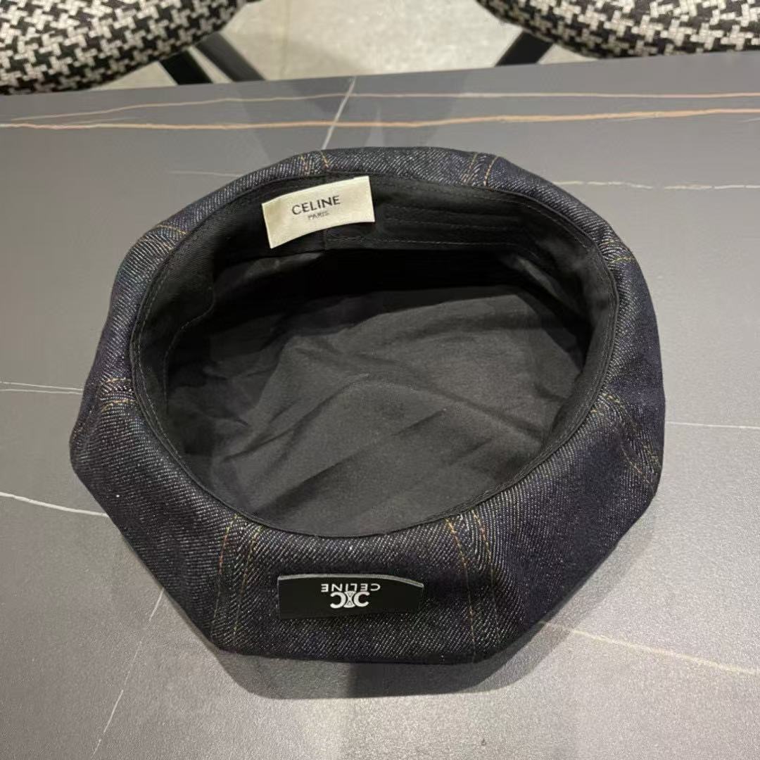 CEL1NE デニムベレー帽【50％割引+送料無料】