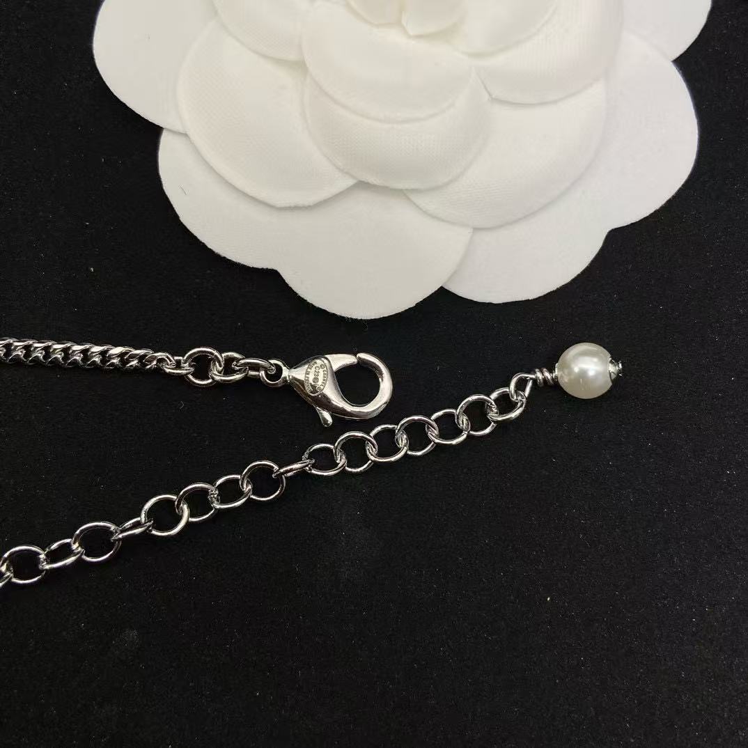 CHANE1 ダブルCハートネックレス【50％割引+送料無料】